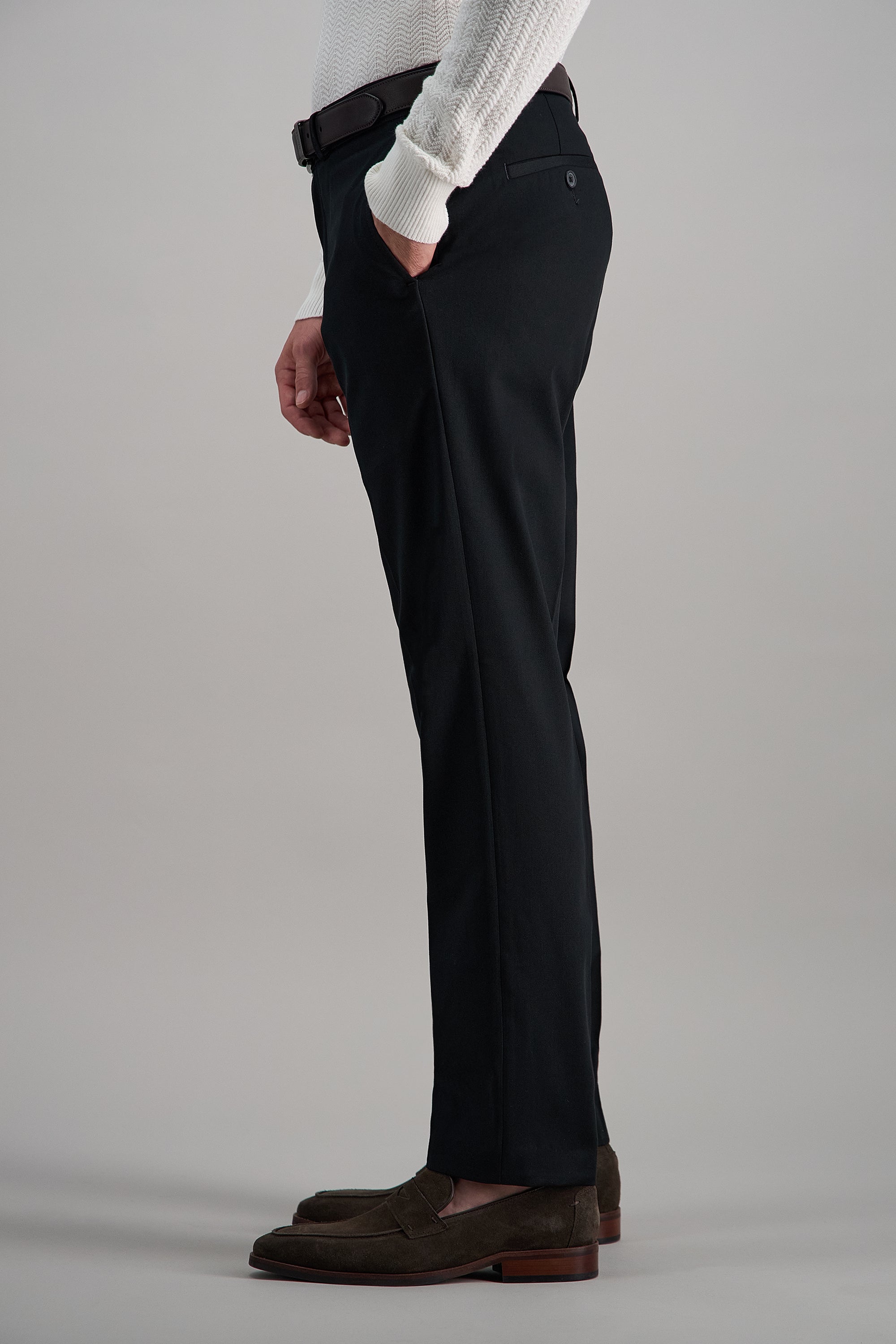 Premium No Iron Khaki Pant - Haggar.com