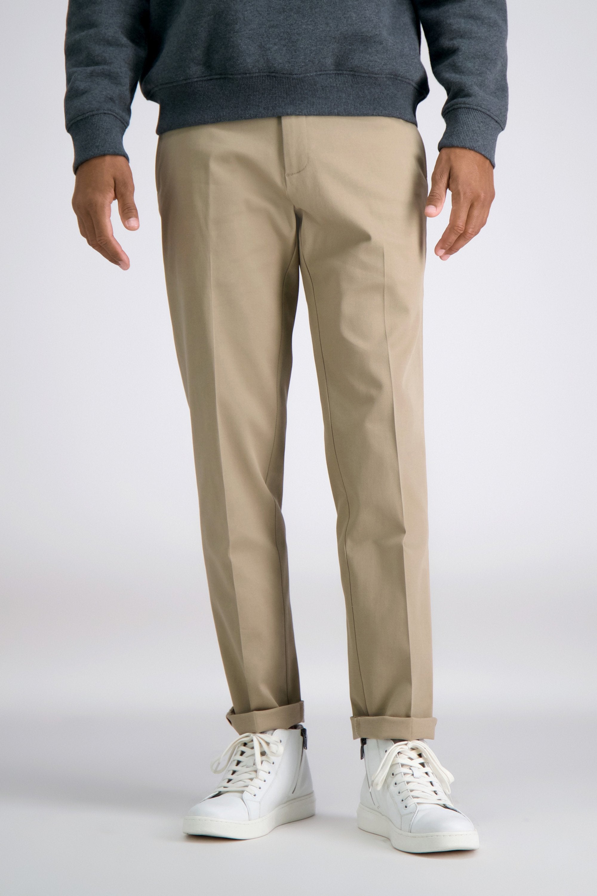 Premium No Iron Khaki Pant, , hi-res