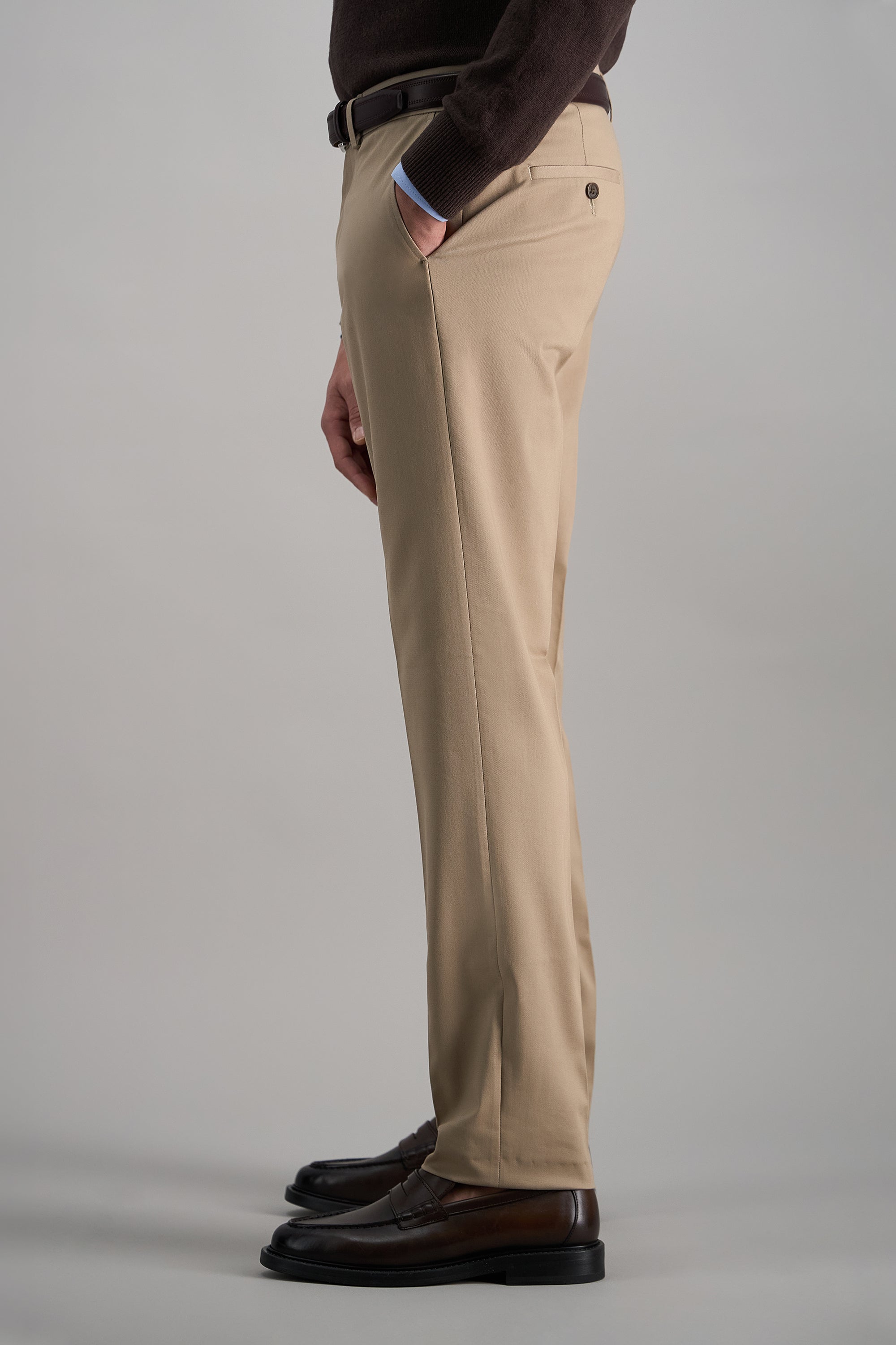Premium No Iron Khaki Pant - Haggar.com