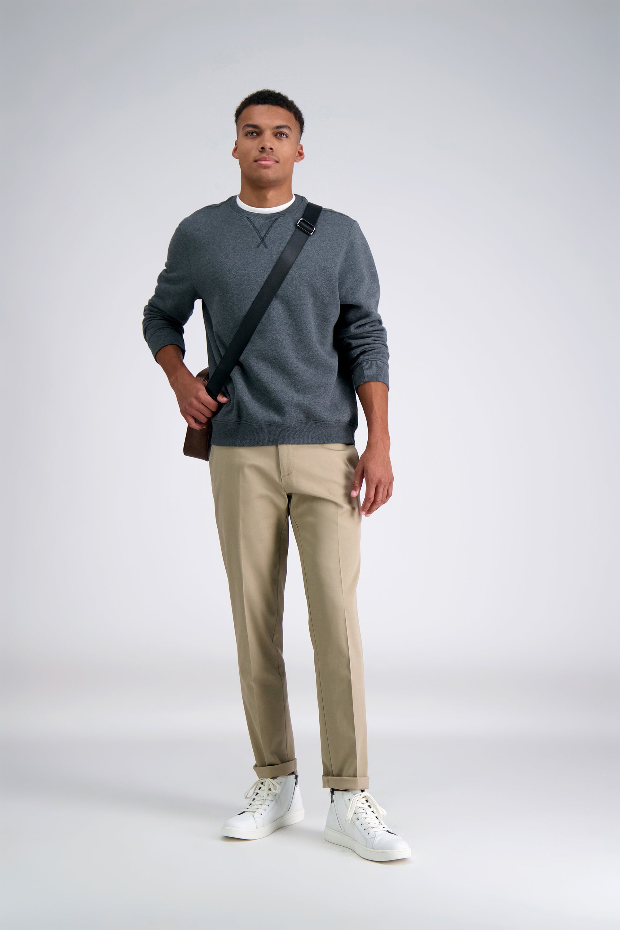 Premium No Iron Khaki Pant, , hi-res