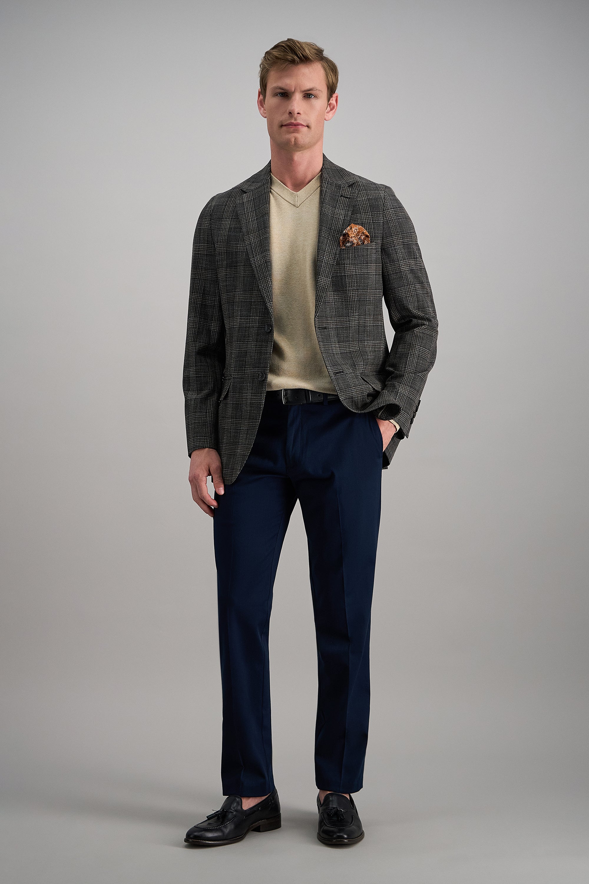 Premium No Iron Khaki Pant - Haggar.com