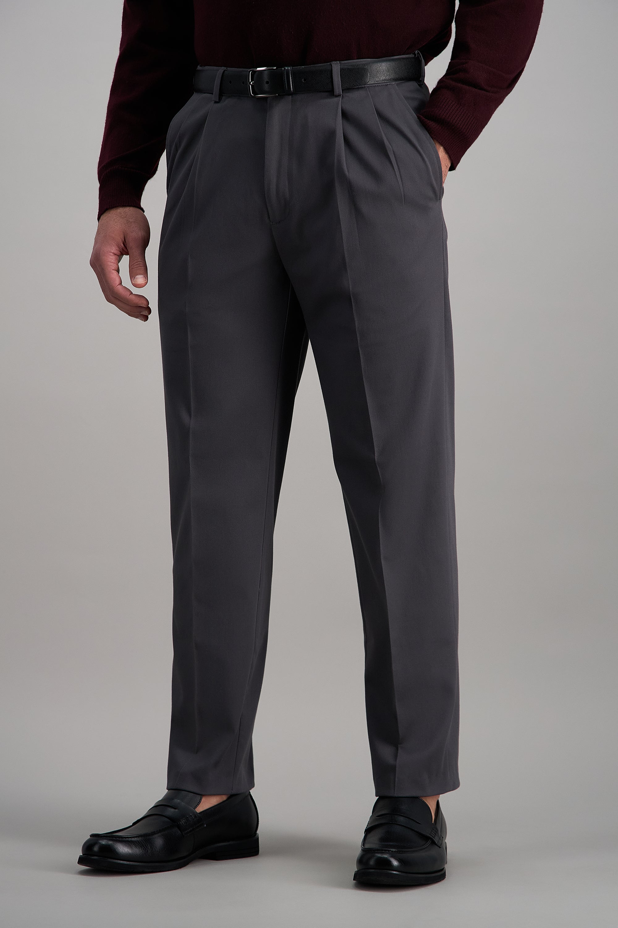 Premium No Iron Khaki - Haggar.com