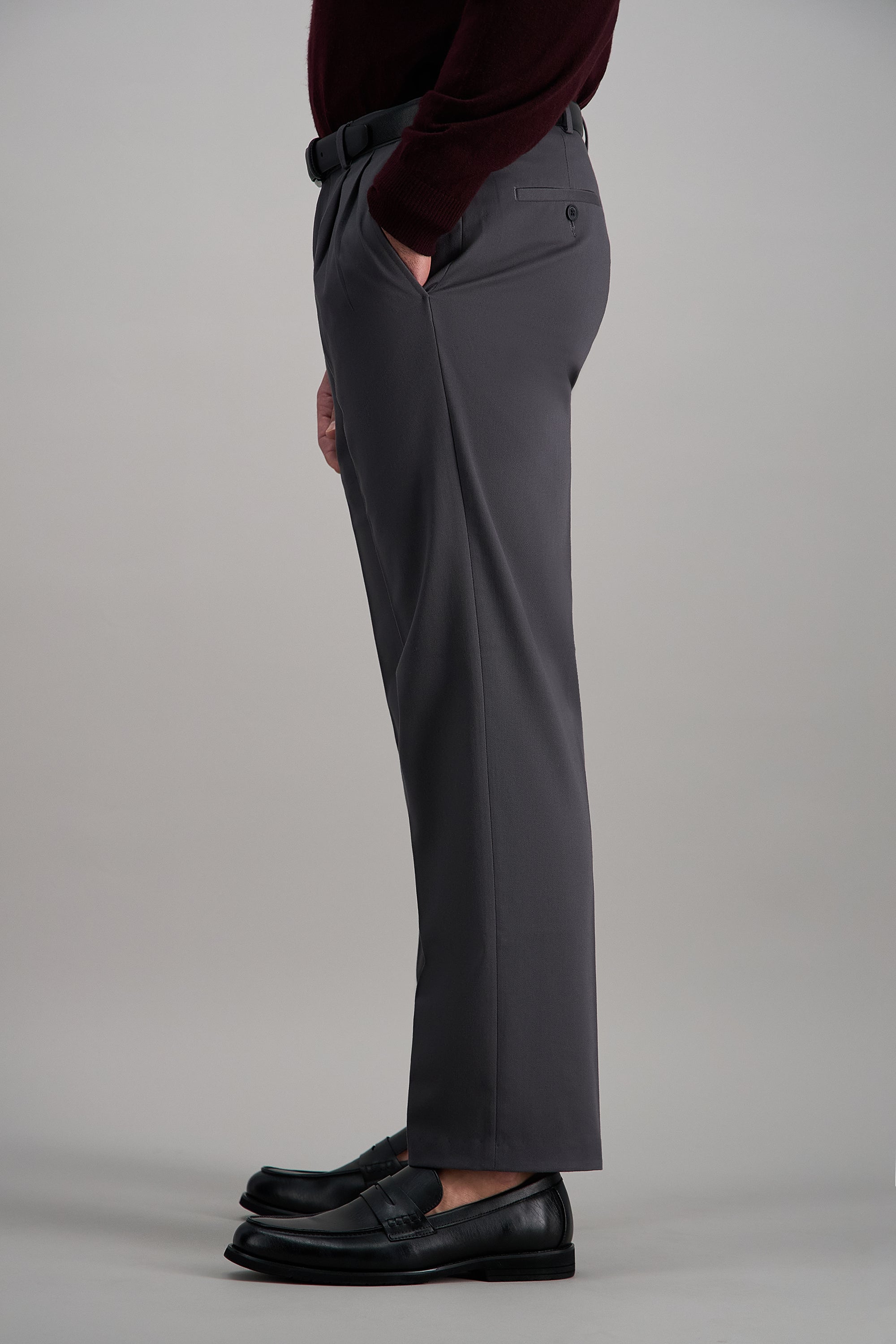 Premium No Iron Khaki - Haggar.com