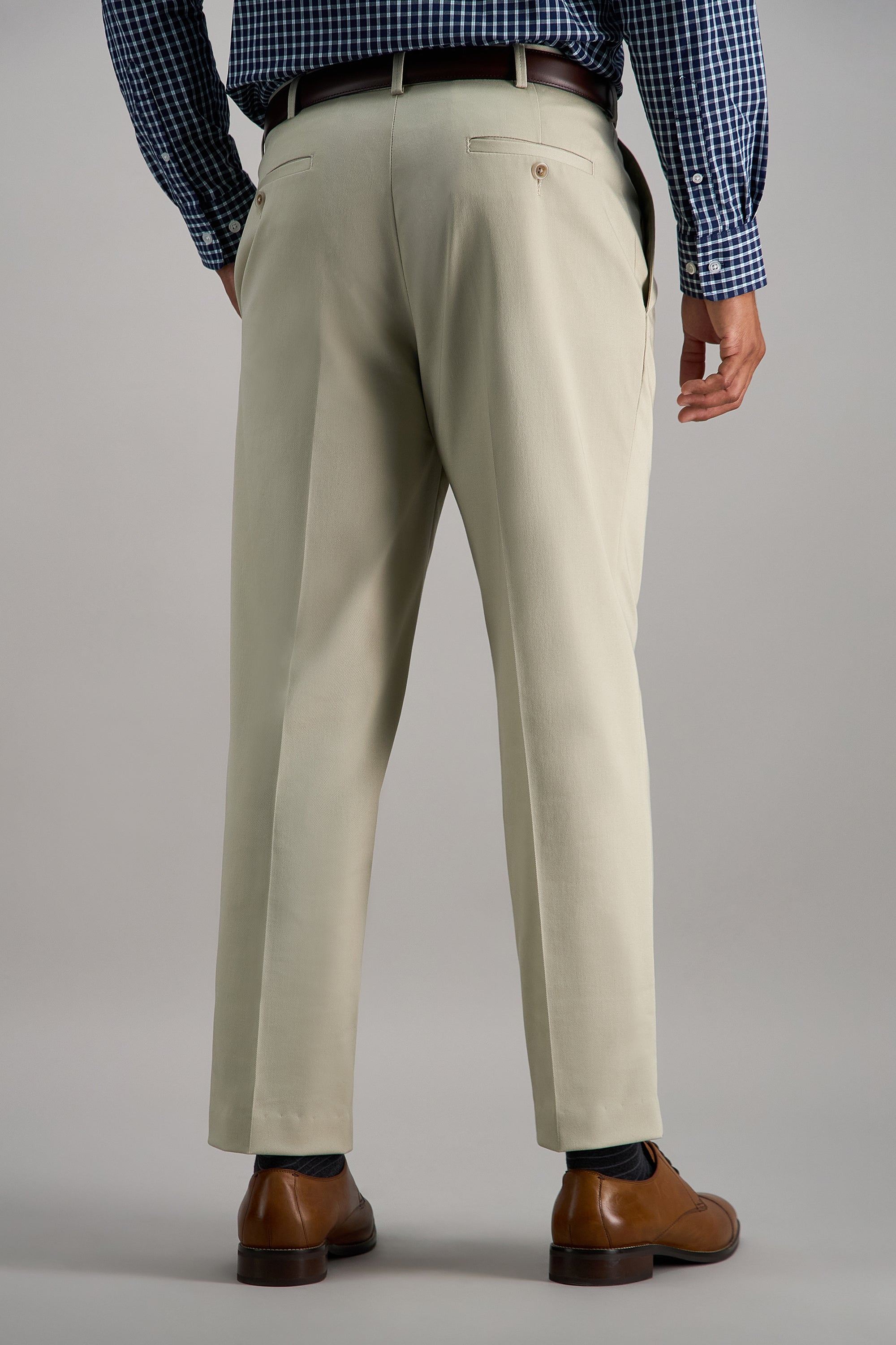 Premium No Iron Khaki - Haggar.com
