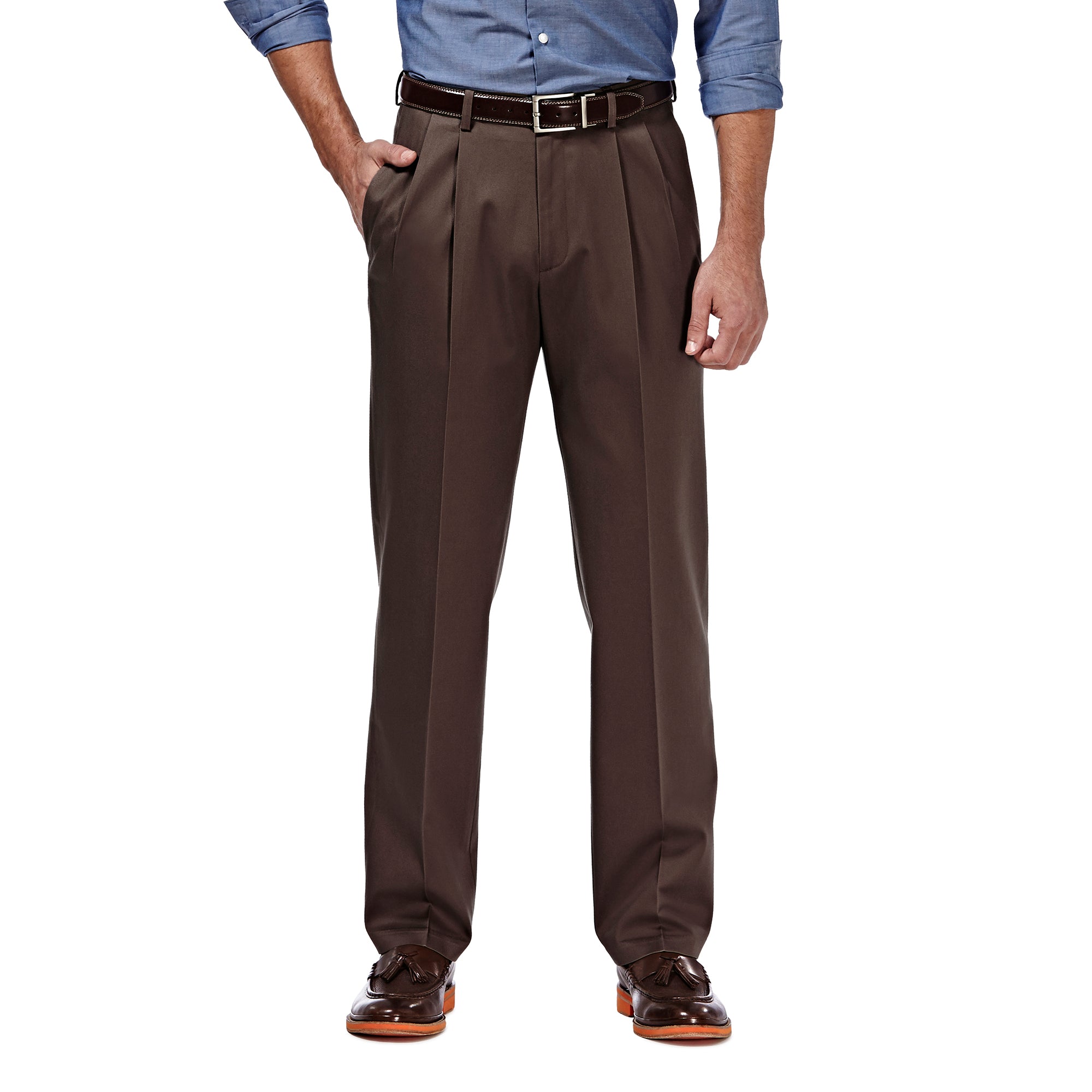 Premium No Iron Khaki