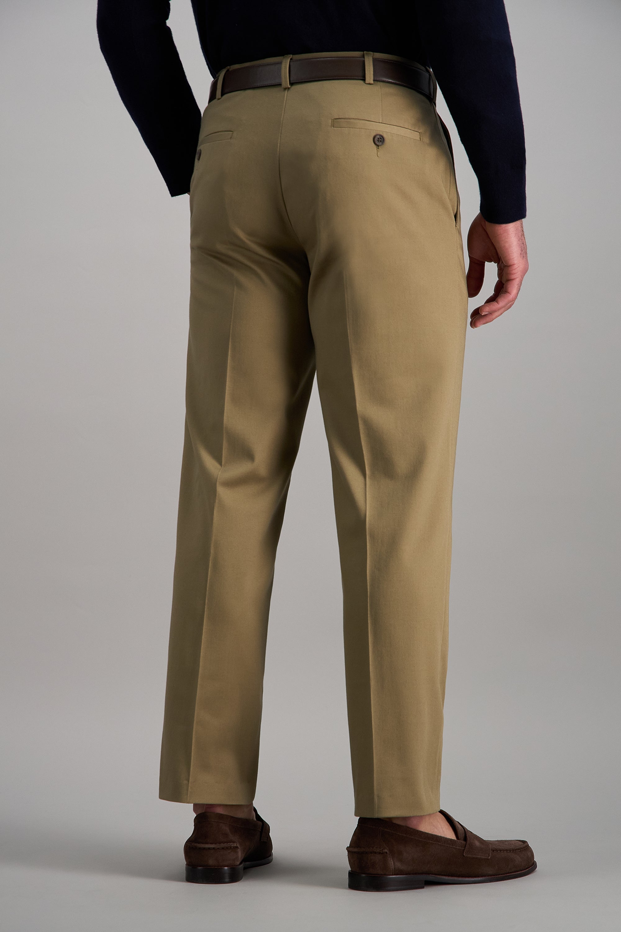 Premium No Iron Khaki - Haggar.com