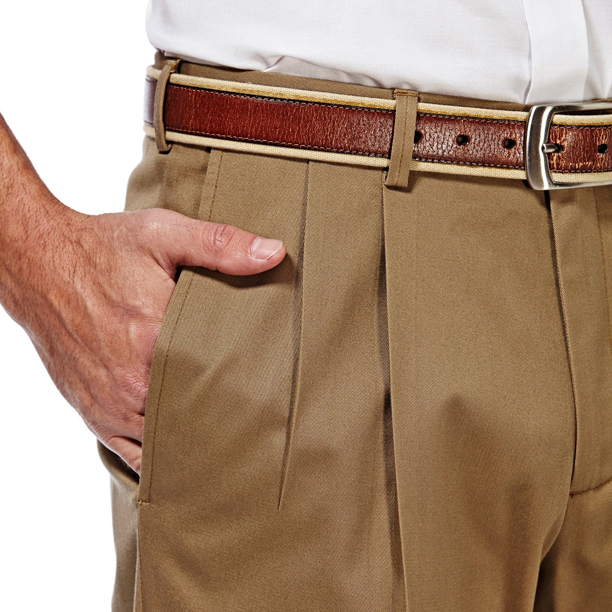 Premium No Iron Khaki, , hi-res
