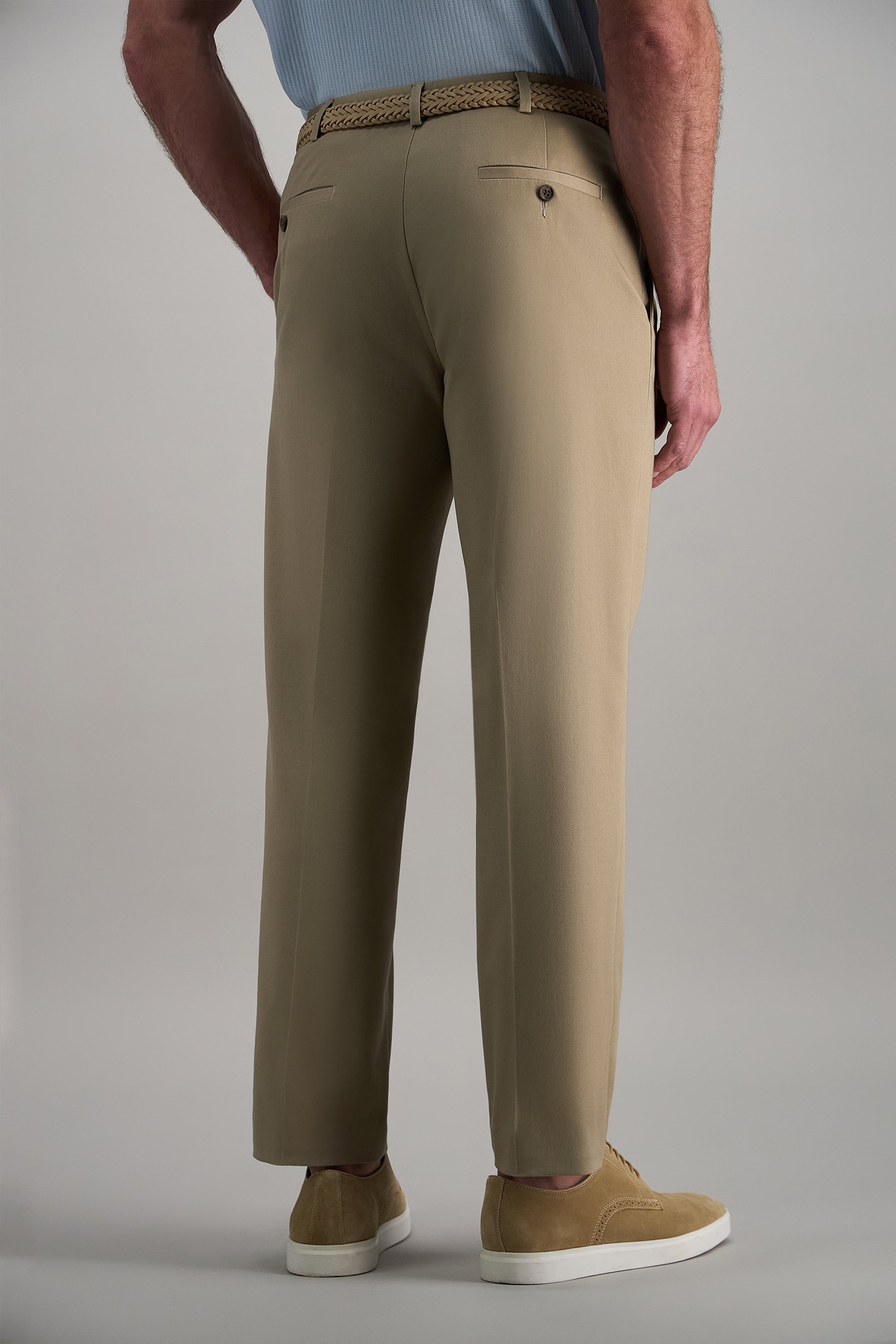 Premium No Iron Khaki - Haggar.com