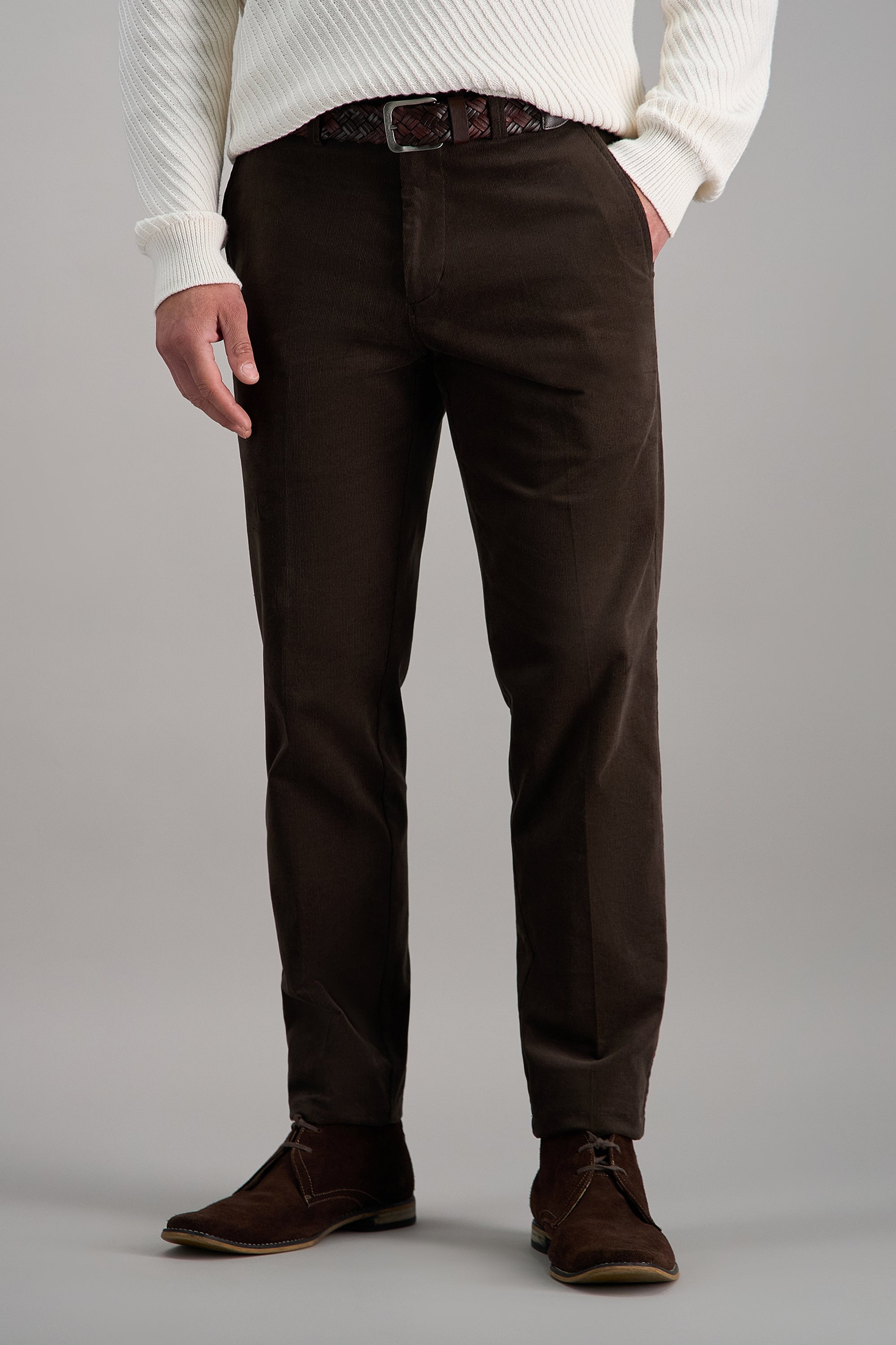 Stretch Corduroy Chino Pant - Haggar.com