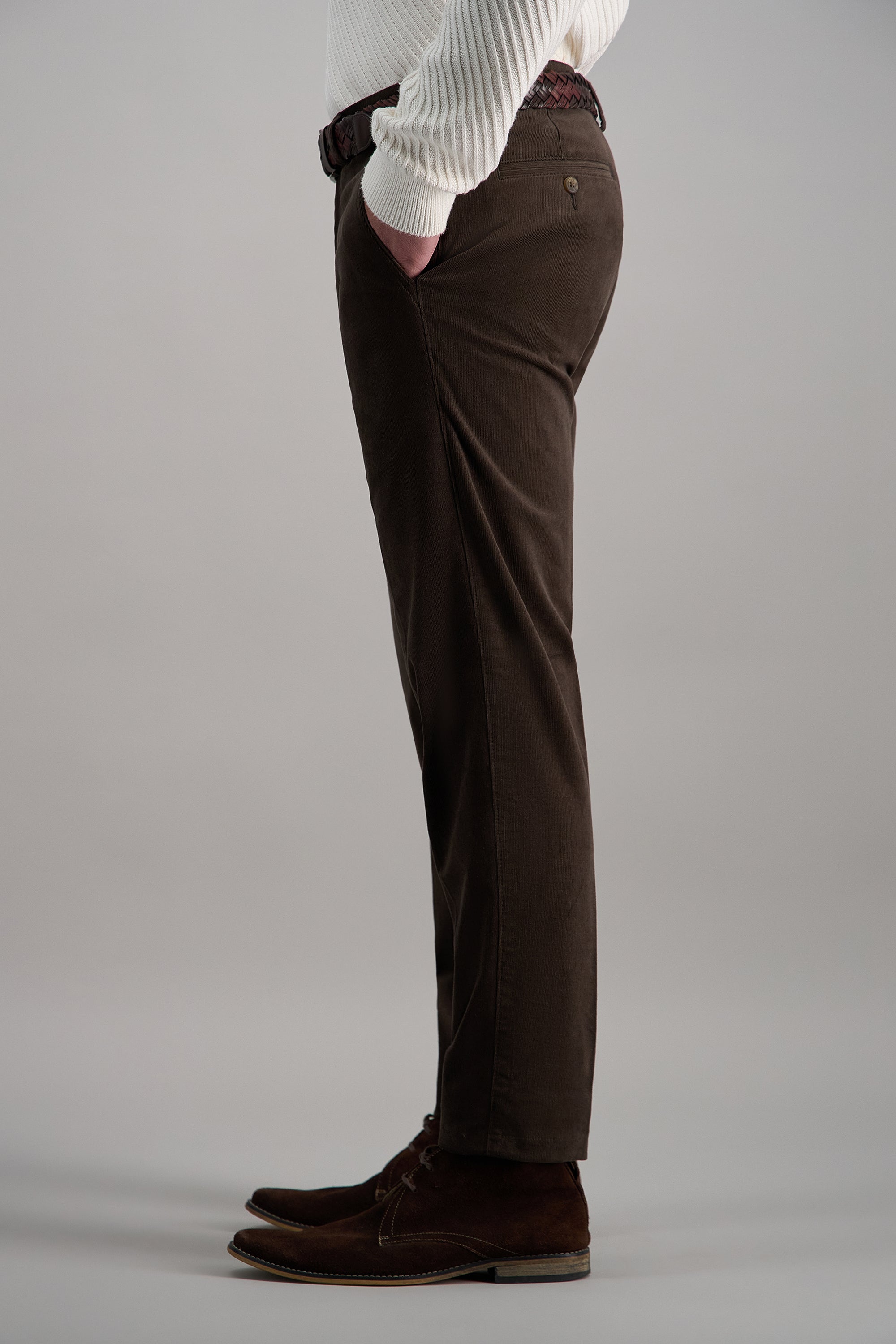 Stretch Corduroy Chino Pant - Haggar.com