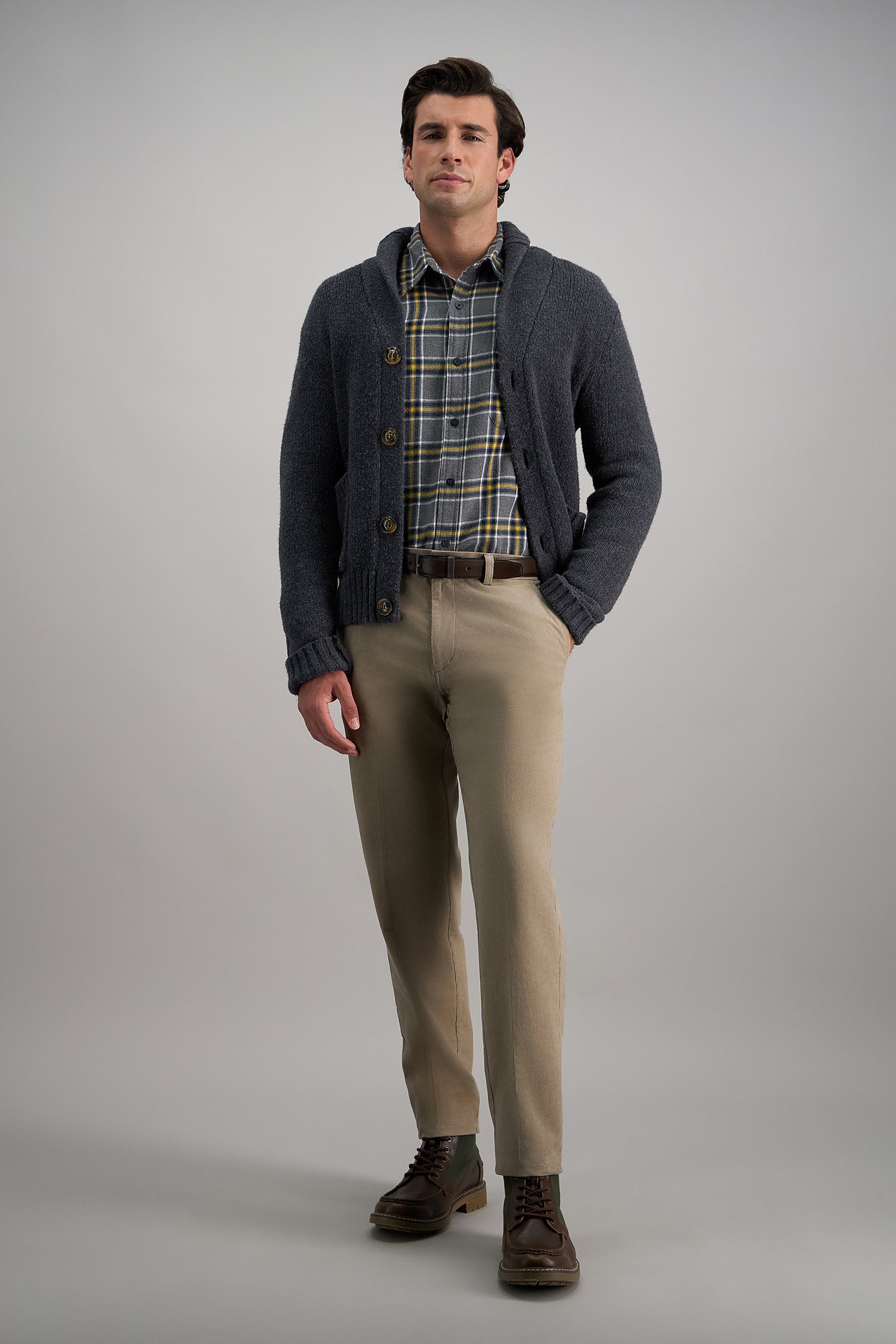 Stretch Corduroy Chino Pant - Haggar.com