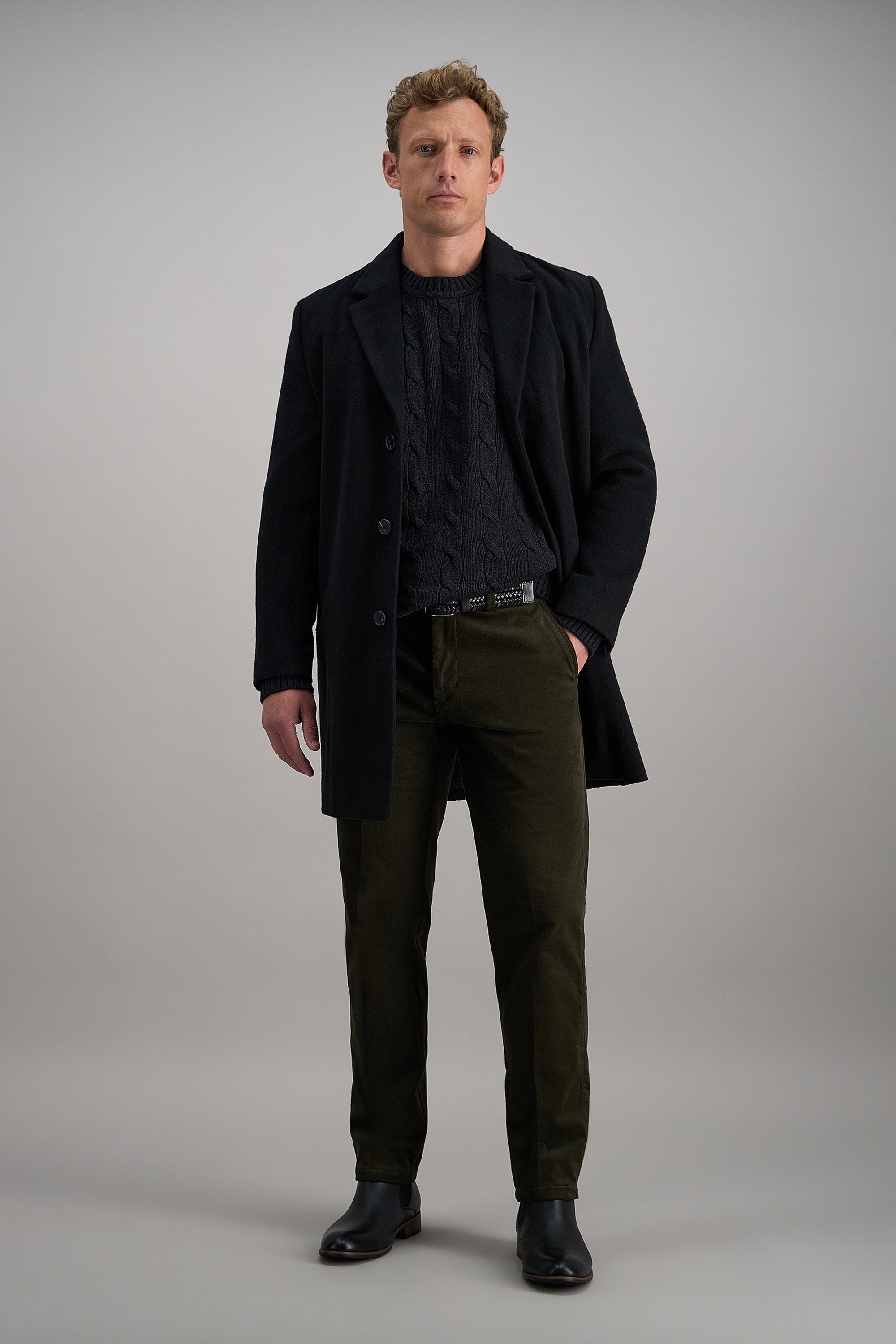 Stretch Corduroy Chino Pant - Haggar.com