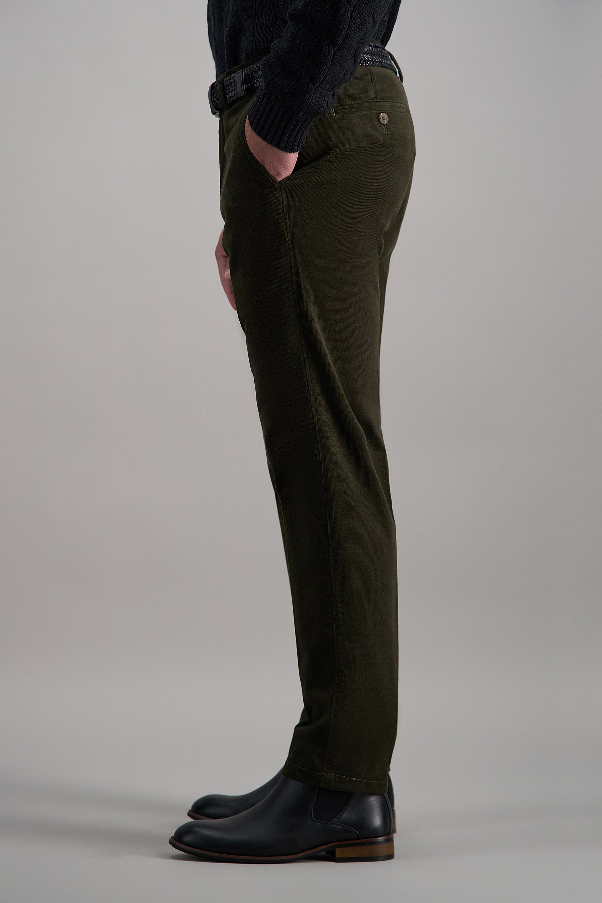 Stretch Corduroy Chino Pant - Haggar.com