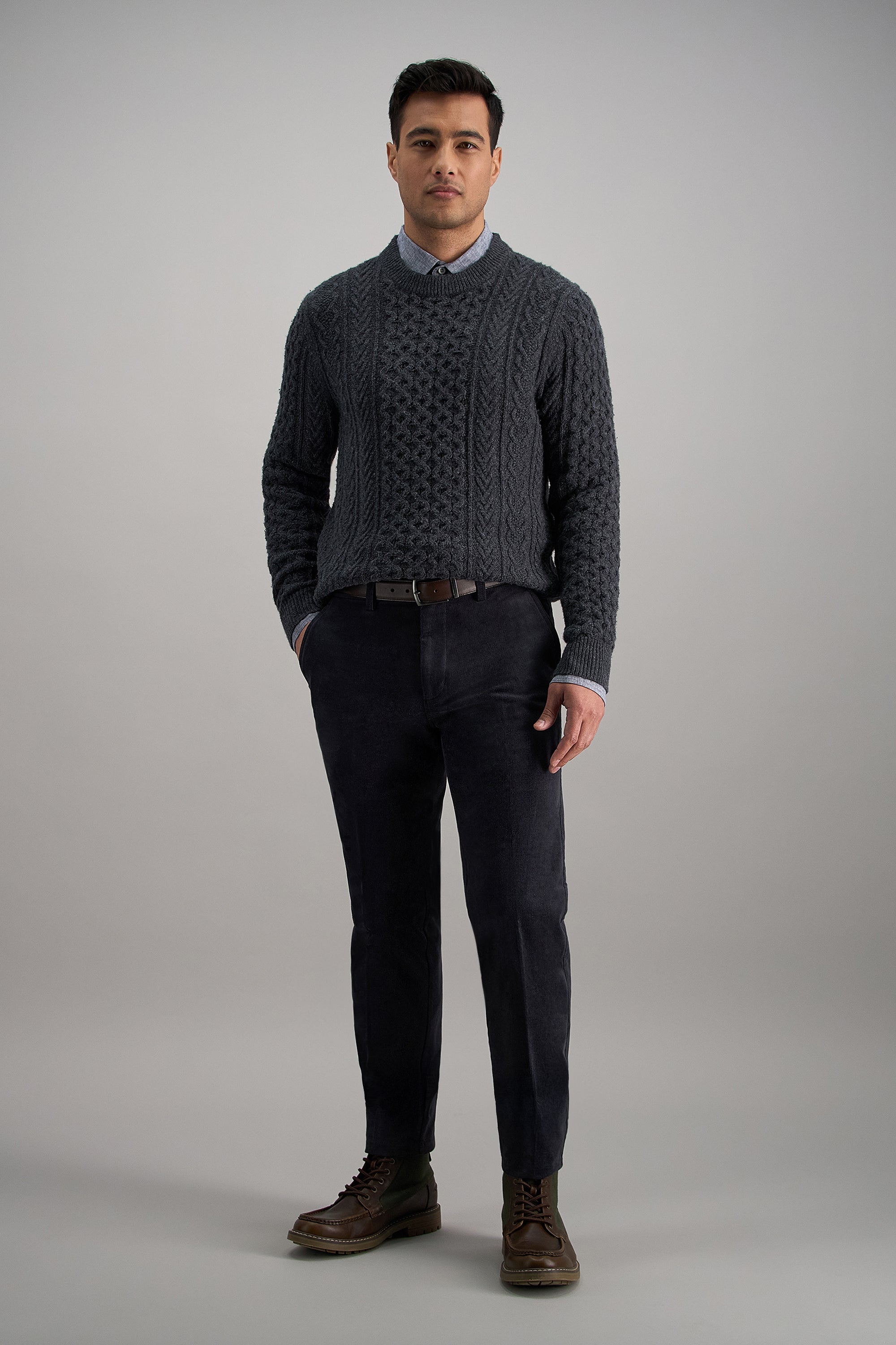 Stretch Corduroy Chino Pant - Haggar.com