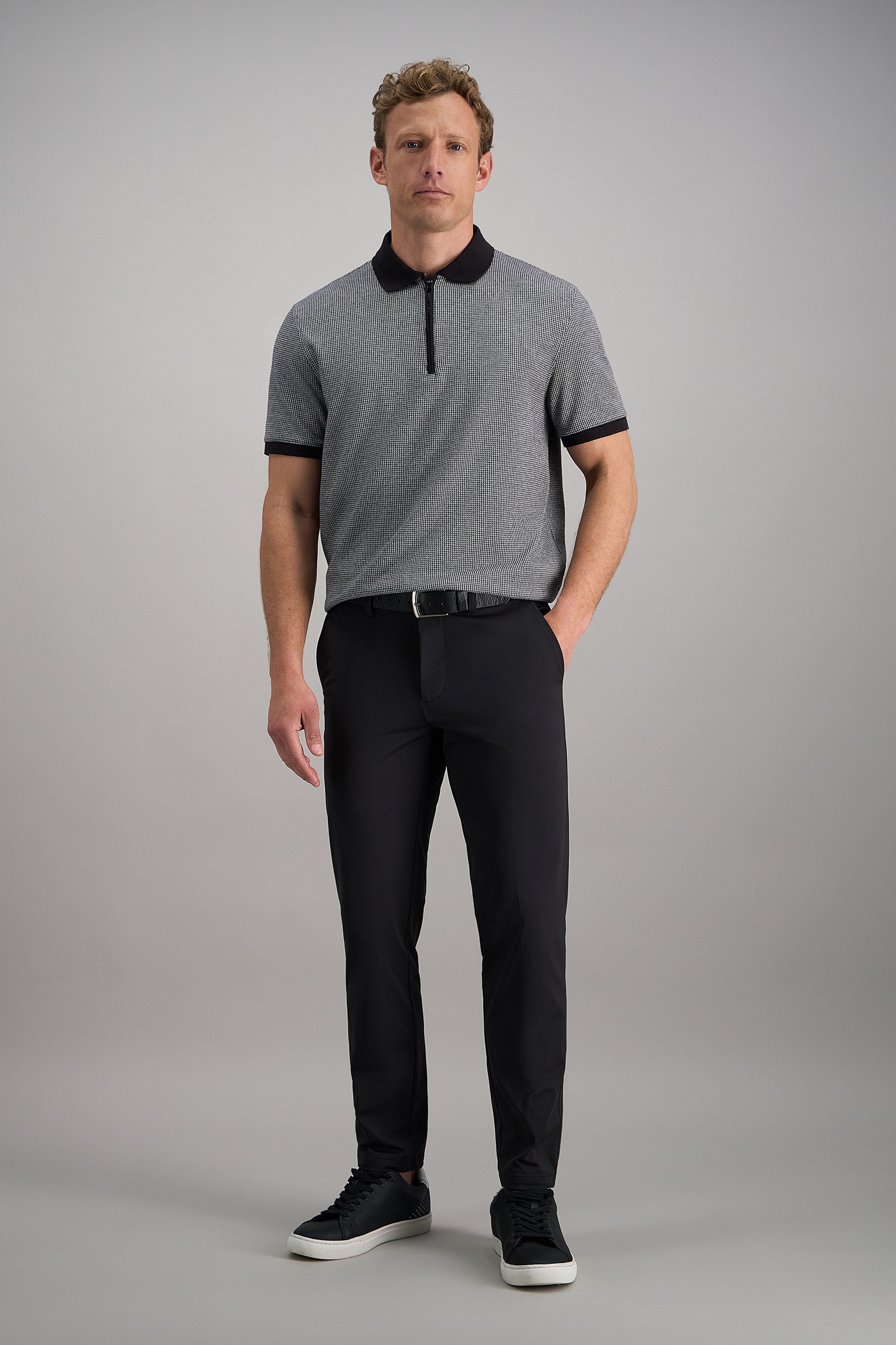 Haggar® Sport Travel Performance Pant - Haggar.com#color_black
