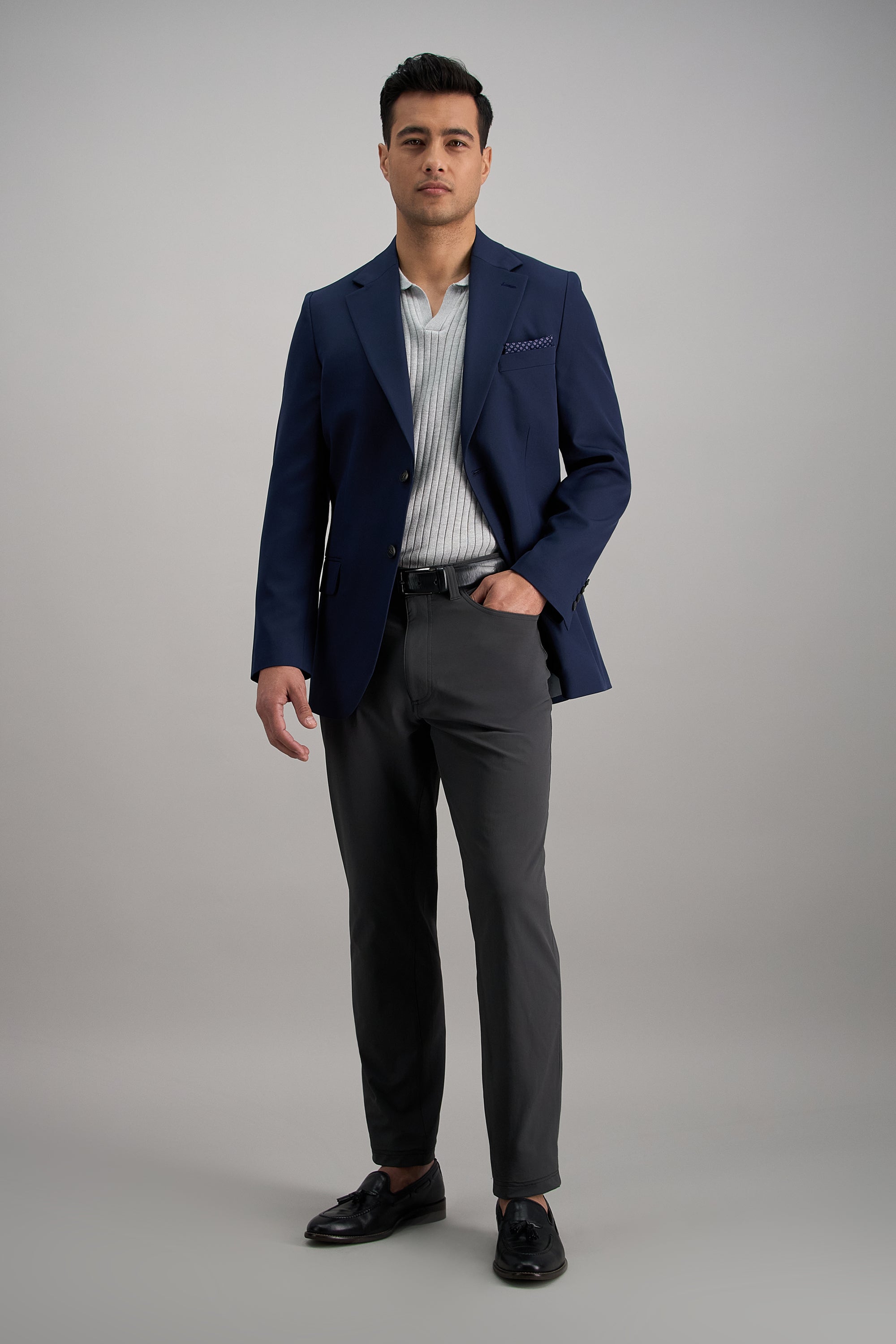 Haggar® Sport Travel Performance Nylon 5-Pocket Tech Pant - Haggar.com