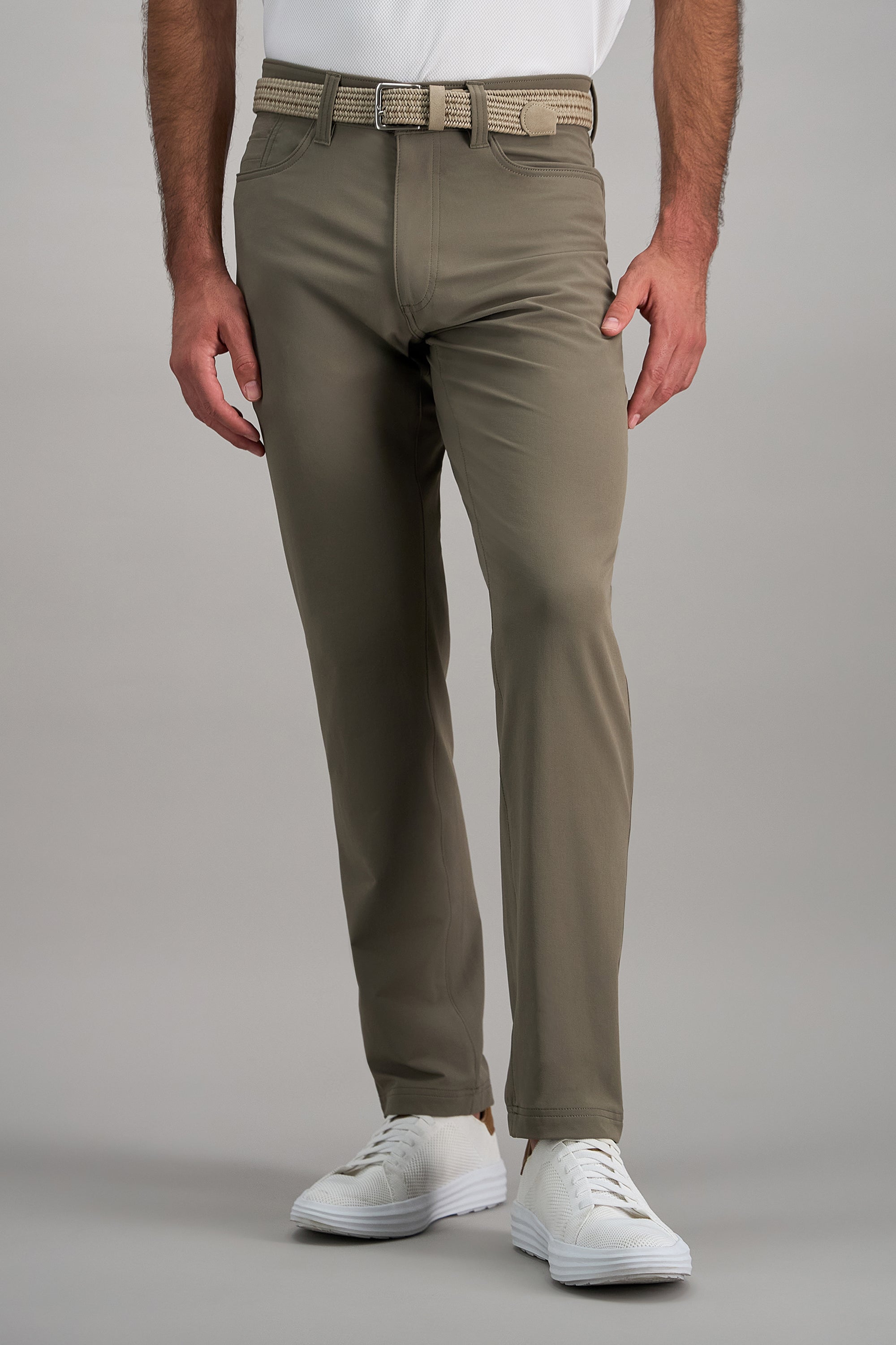 Haggar® Sport Travel Performance Nylon 5-Pocket Tech Pant - Haggar.com