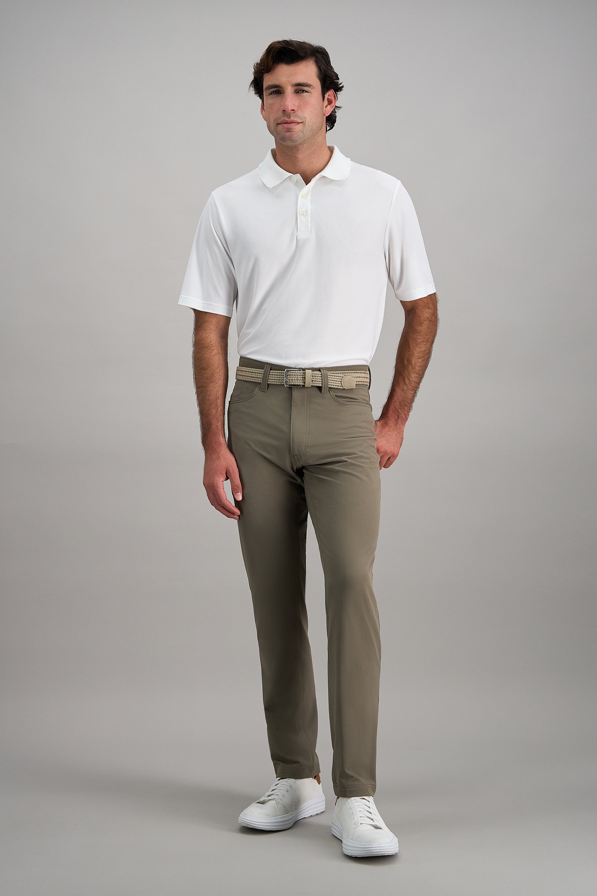 Haggar® Sport Travel Performance Nylon 5-Pocket Tech Pant - Haggar.com