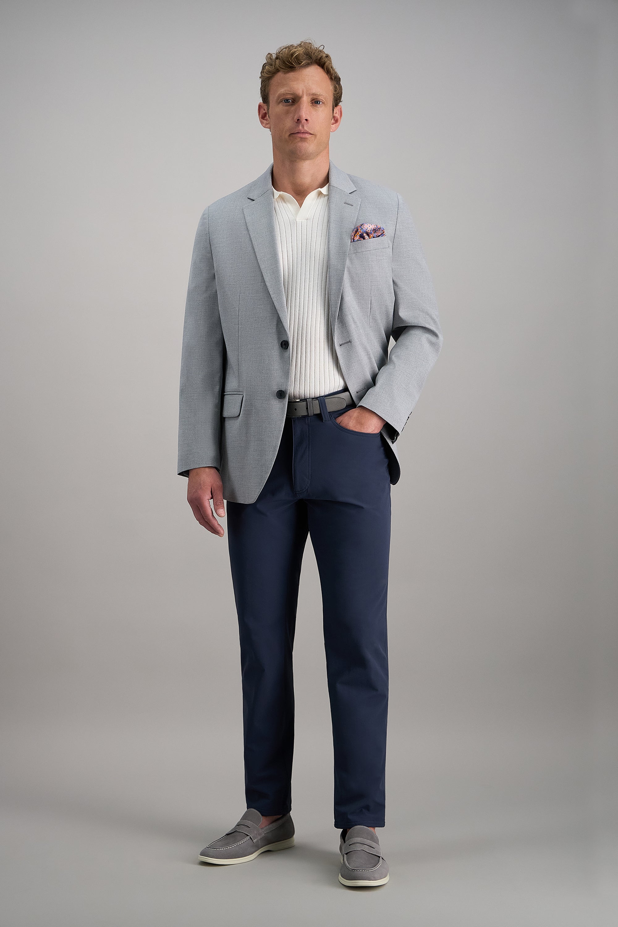 Haggar® Sport Travel Performance Nylon 5-Pocket Tech Pant - Haggar.com