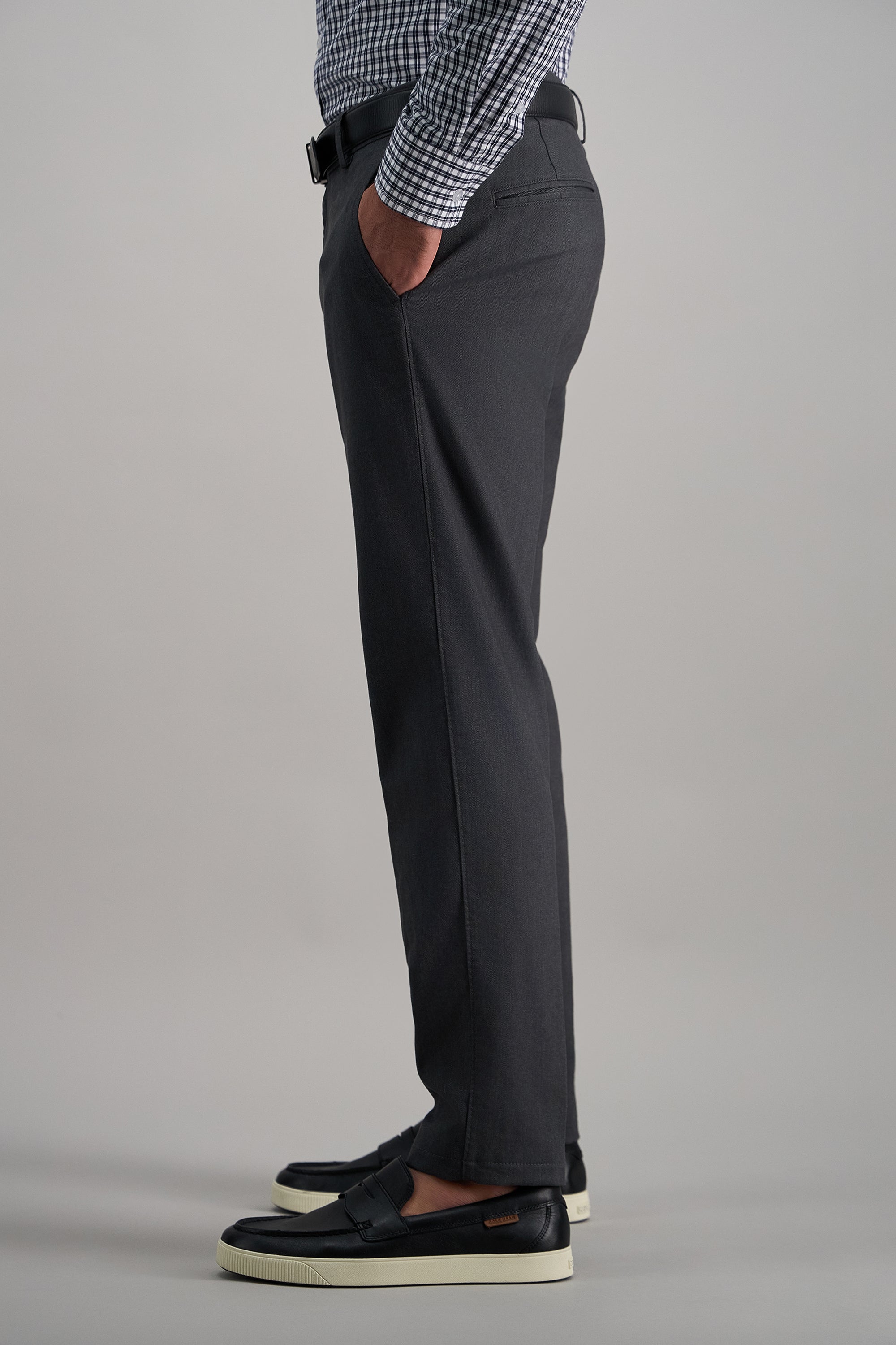 Haggar® Modern Stretch Herringbone Pant - Haggar.com