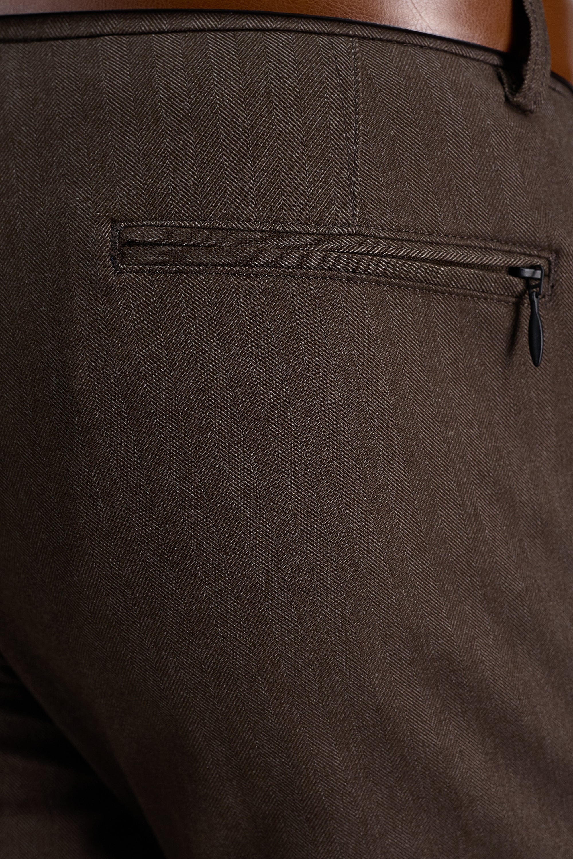 Haggar® Modern Stretch Herringbone Pant - Haggar.com
