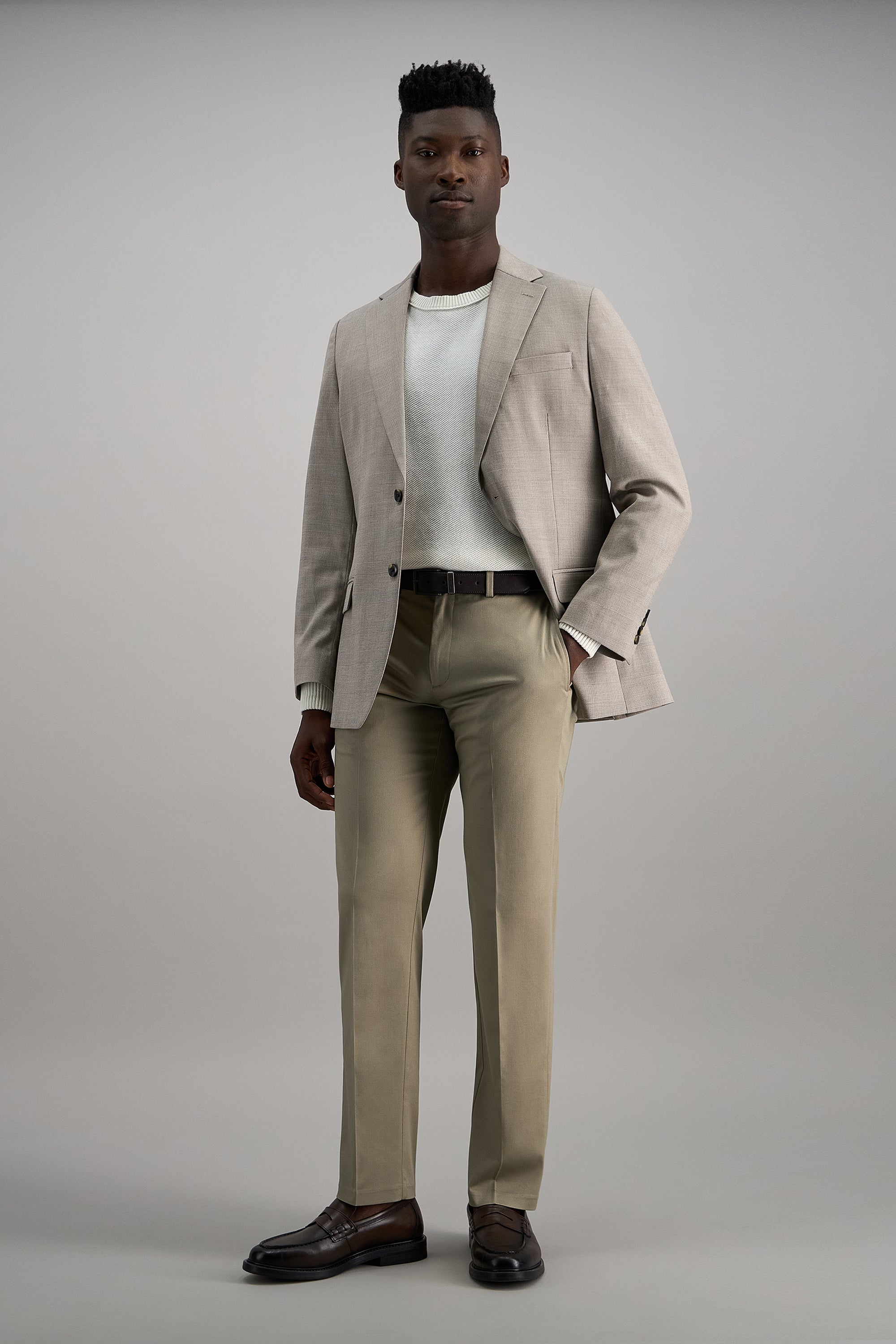 Wrinkle Free Performance Khaki Pant