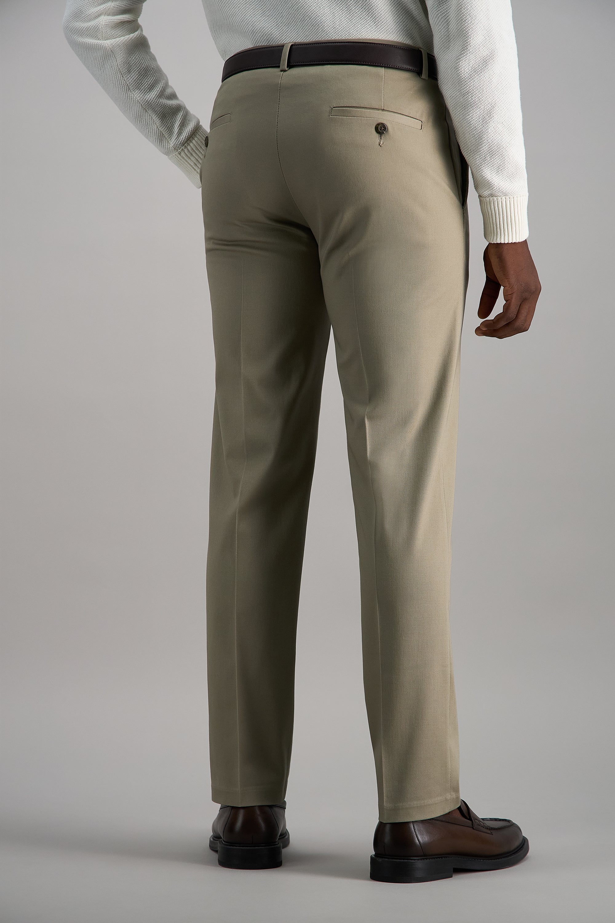 Wrinkle Free Performance Khaki Pant - Haggar.com