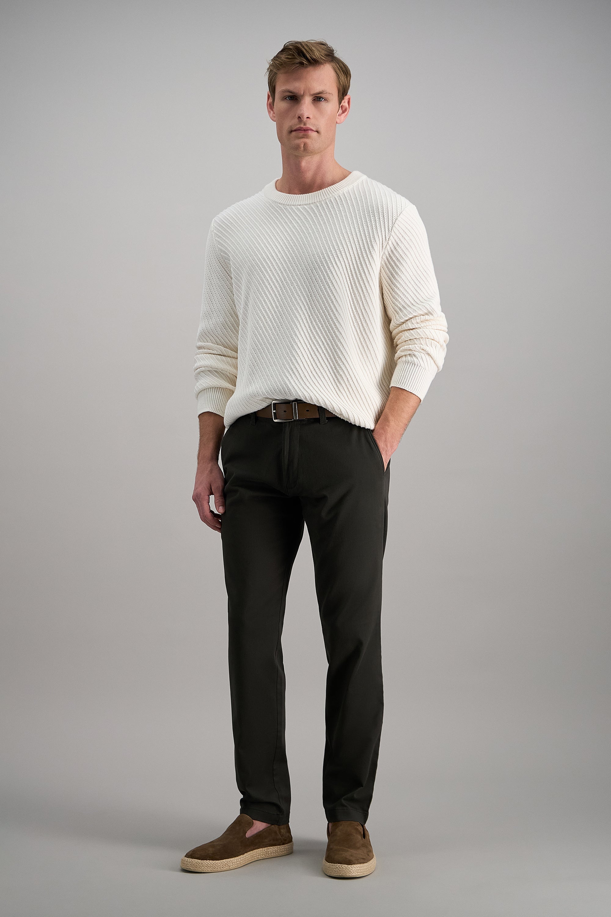 Life Khaki™ Comfort Pant - Haggar.com