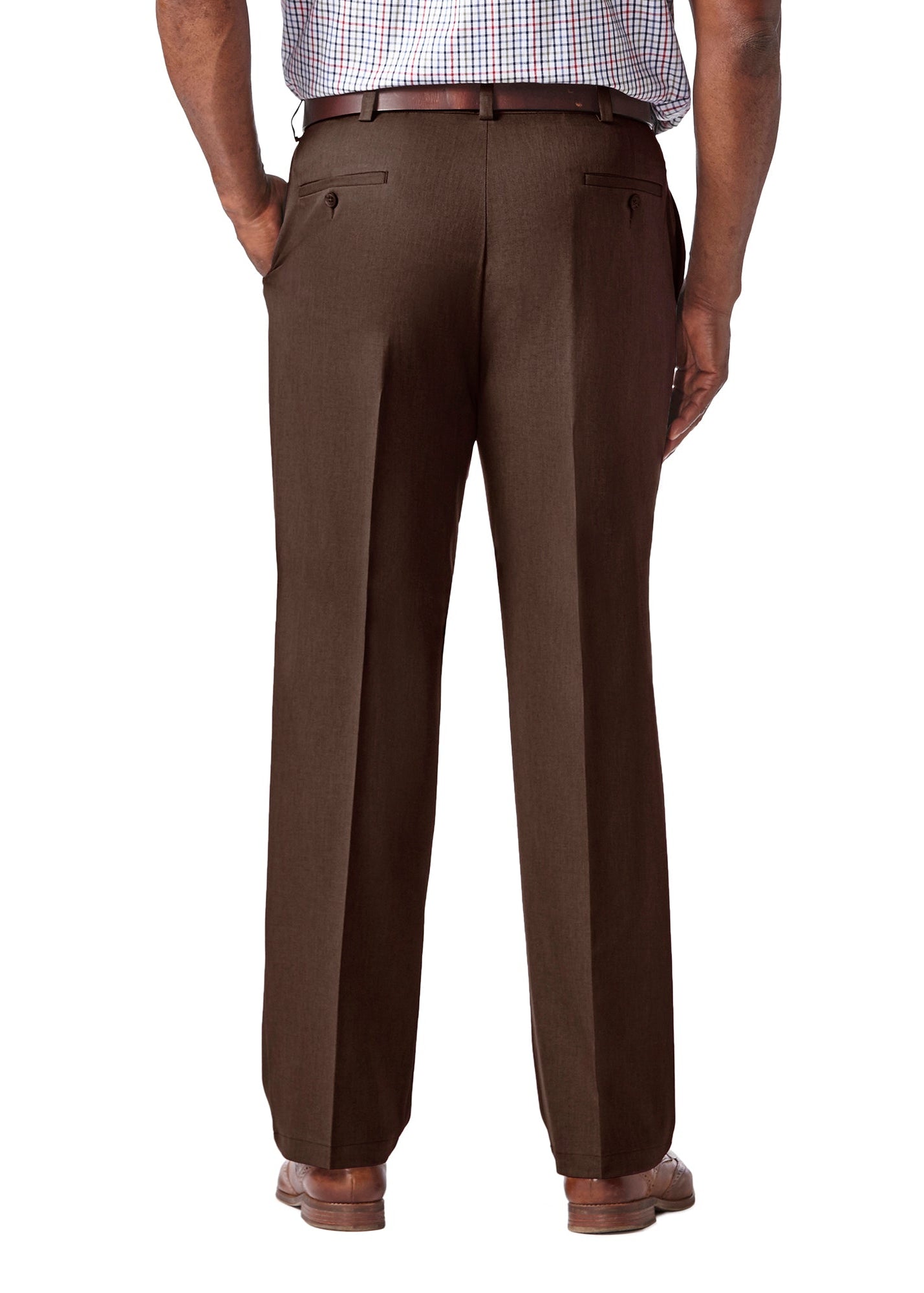 Big & Tall Cool 18® Pro Heather Pant, , hi-res#color_brown heather