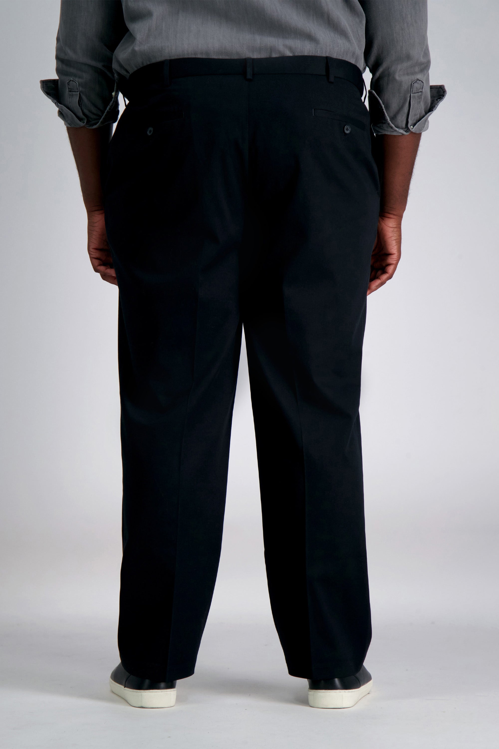 Big & Tall Premium No Iron Khaki - Haggar.com