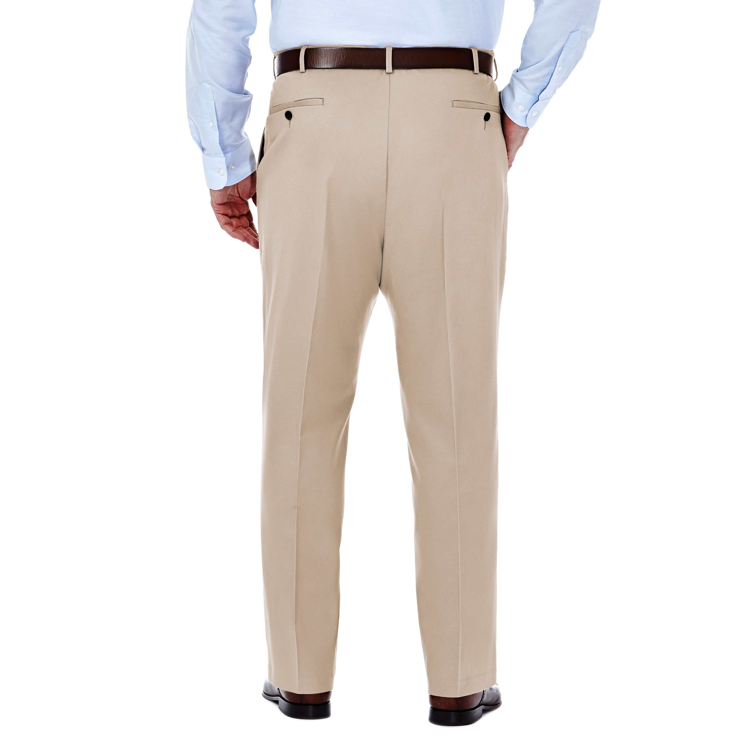 Big & Tall Premium No Iron Khaki - Haggar.com