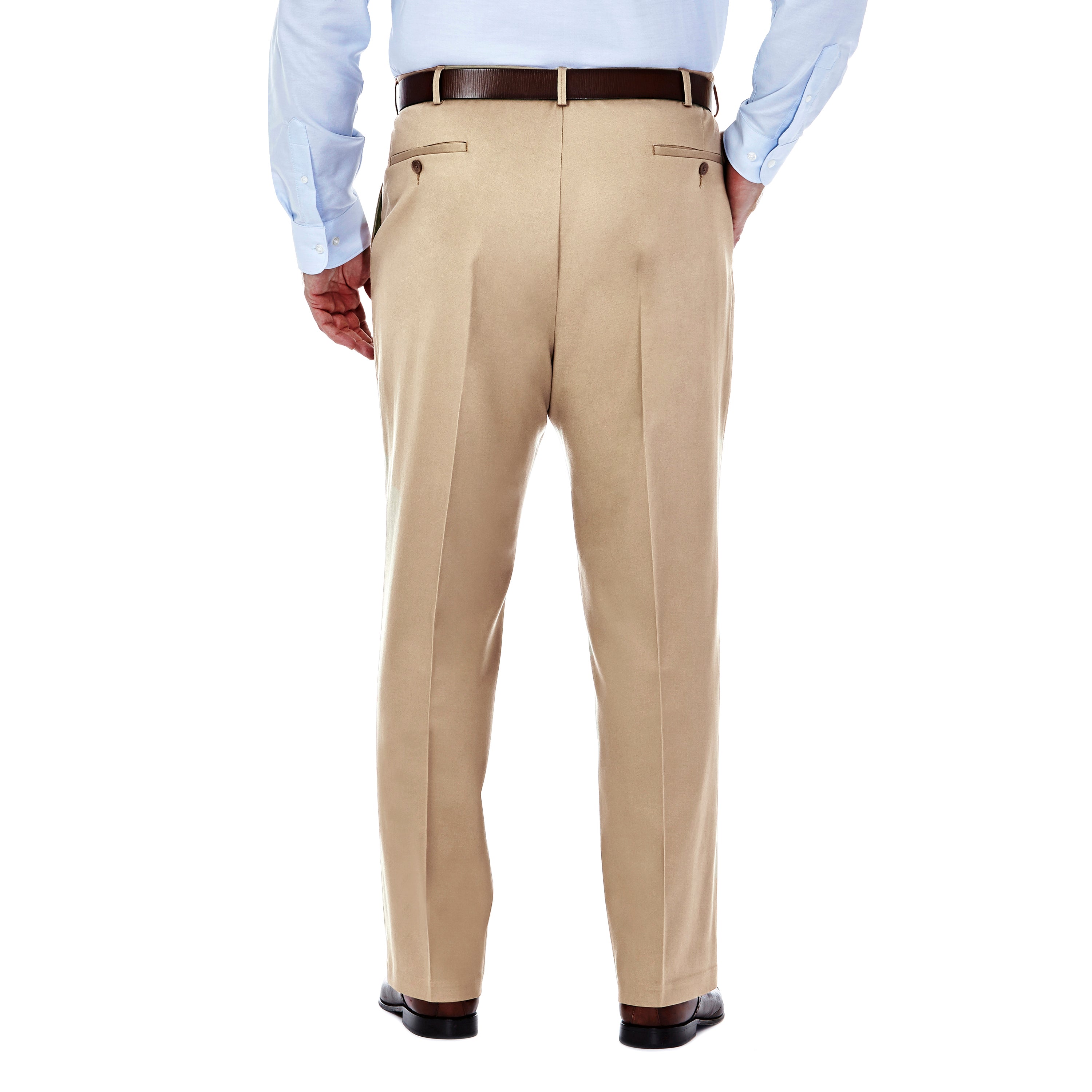 Big & Tall Premium No Iron Khaki - Haggar.com