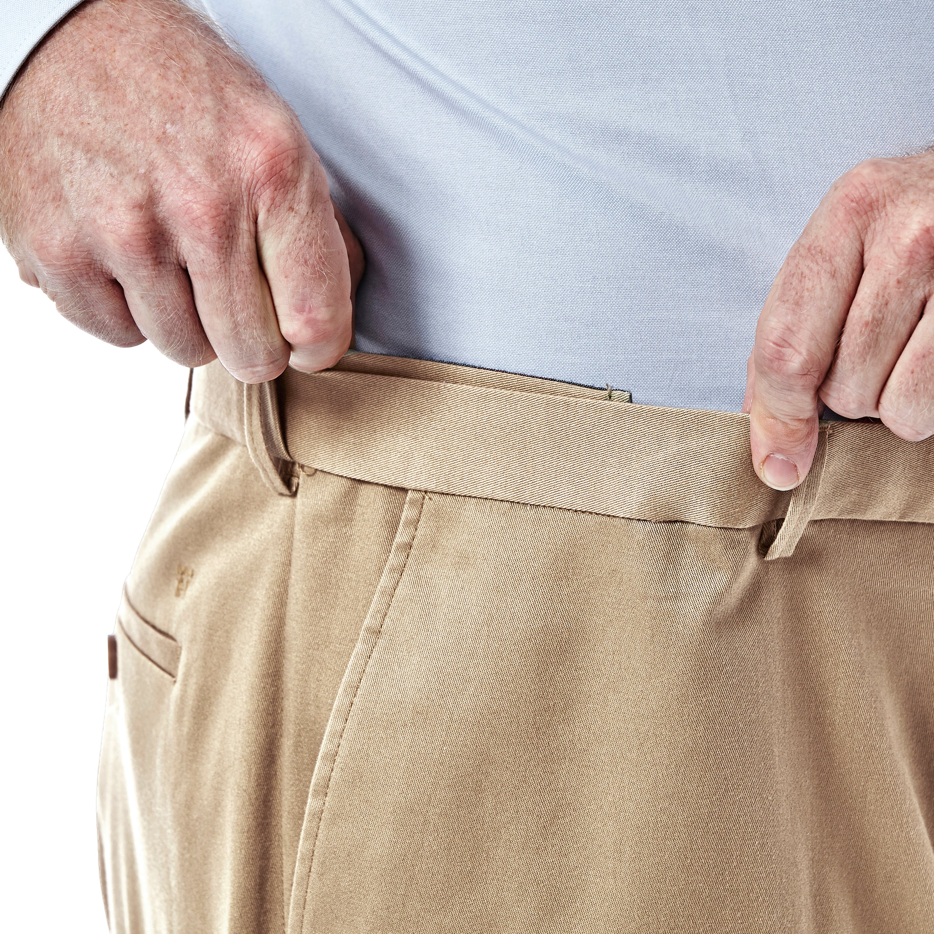 Big & Tall Premium No Iron Khaki - Haggar.com