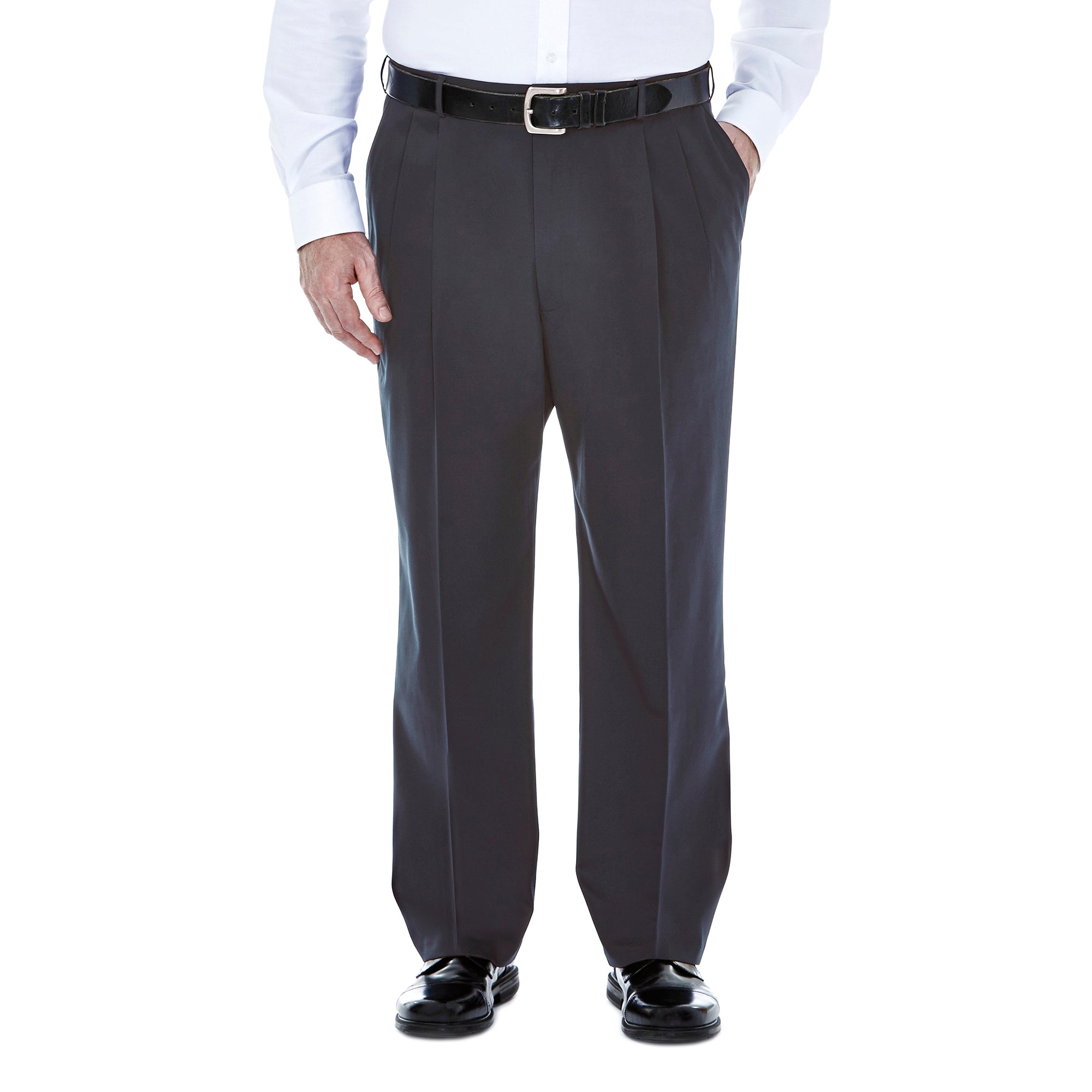Big & Tall Premium No Iron Khaki, , hi-res