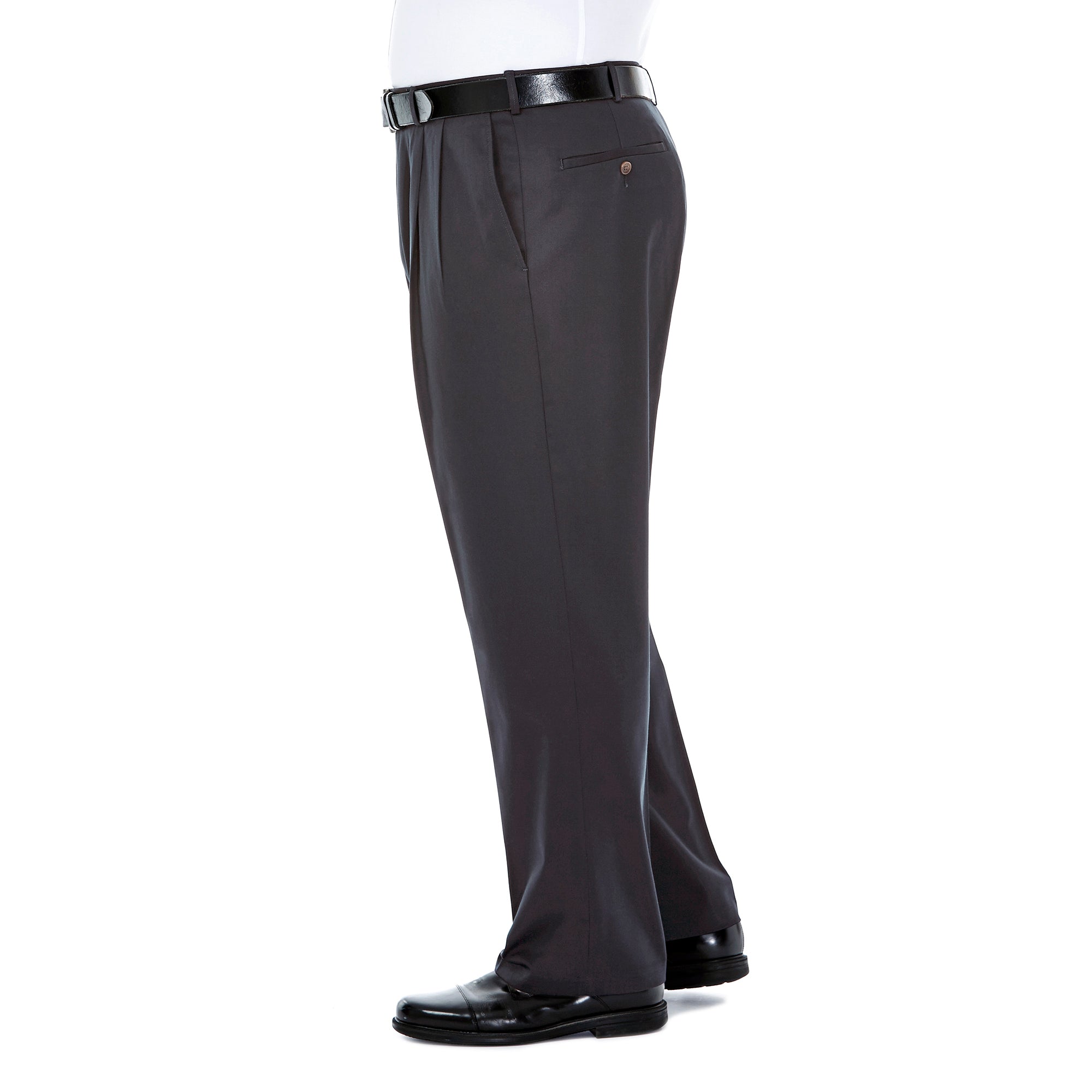 Big & Tall Premium No Iron Khaki, , hi-res