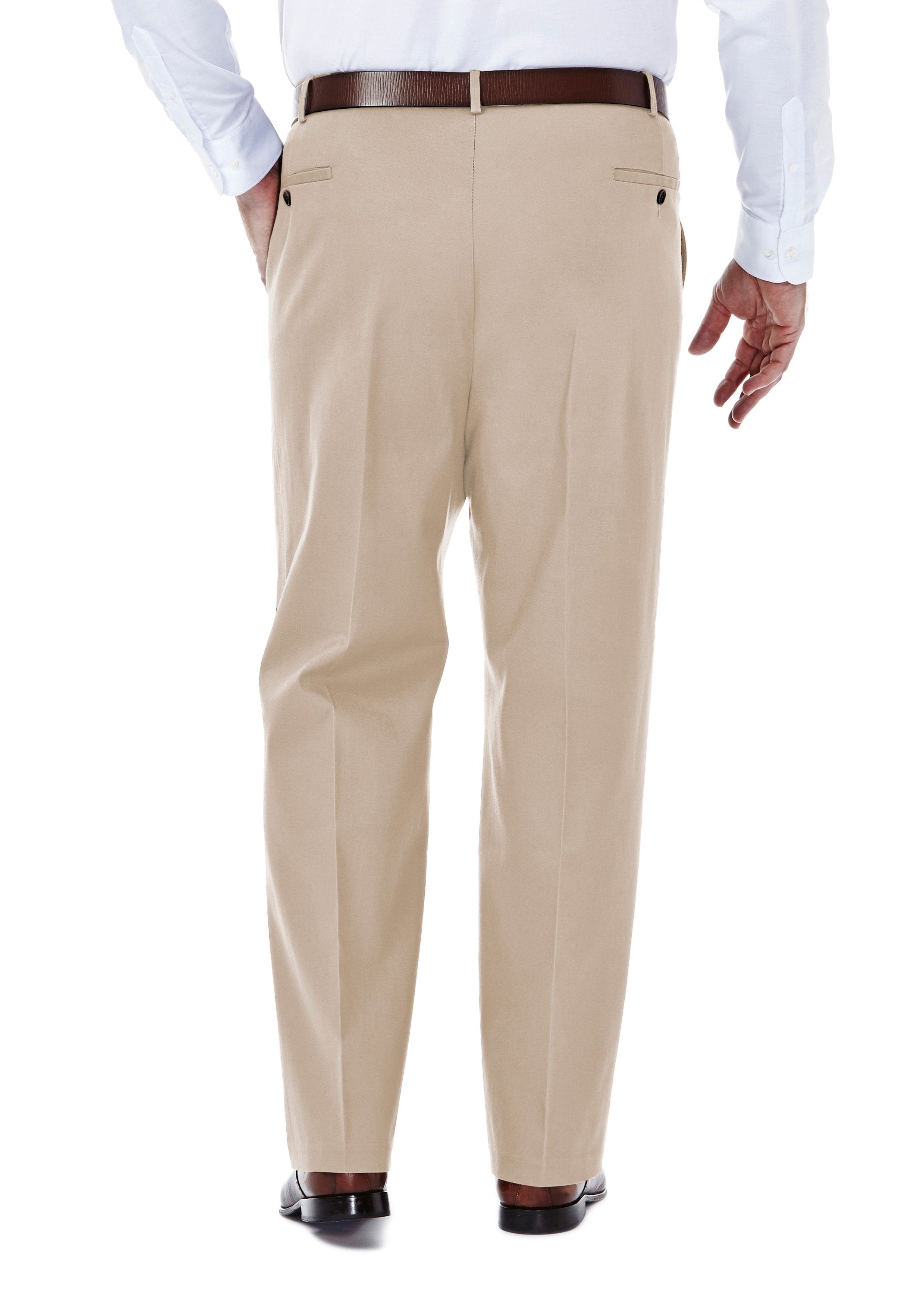 Big & Tall Premium No Iron Khaki, , hi-res#color_sand