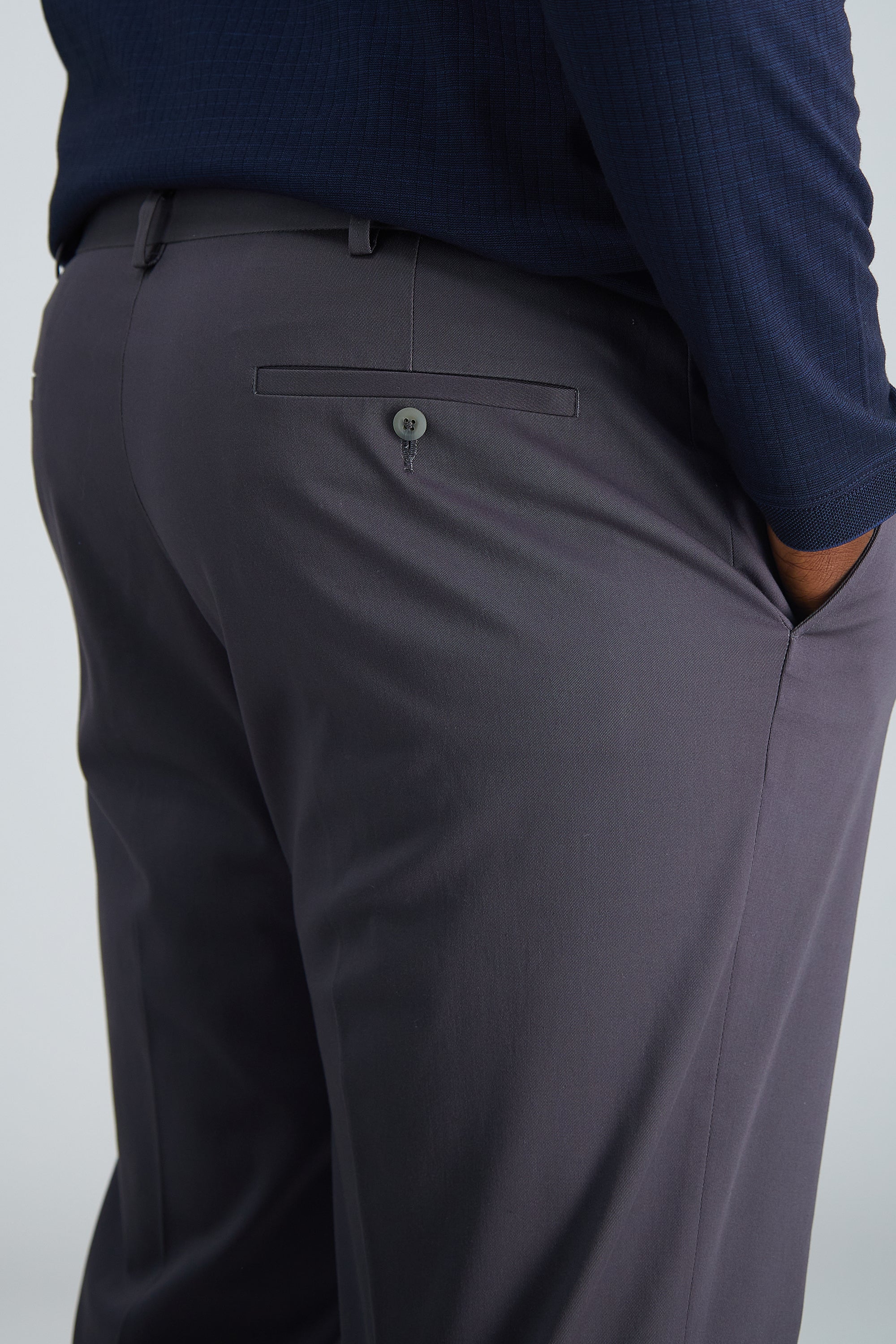 Big & Tall Iron Free Premium Khaki, , hi-res