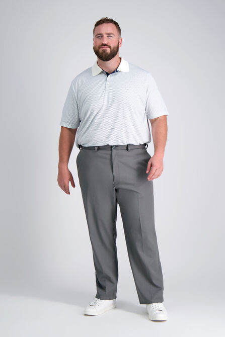 Big & Tall Cool Right® Performance Flex Pant - color_heather grey
