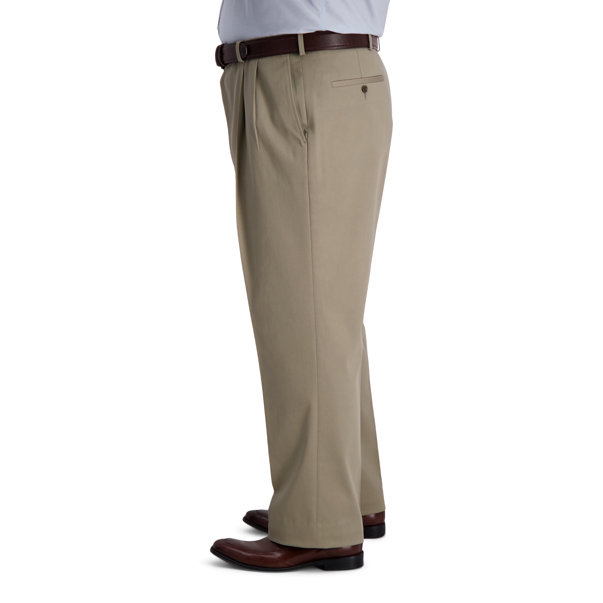 Big & Tall Iron Free Premium Khaki, , hi-res