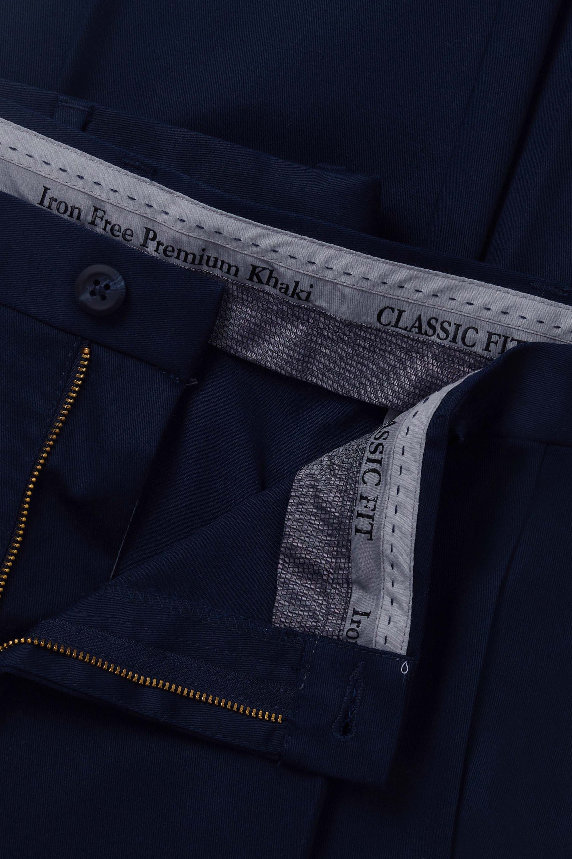 Big & Tall Iron Free Premium Khaki, , hi-res