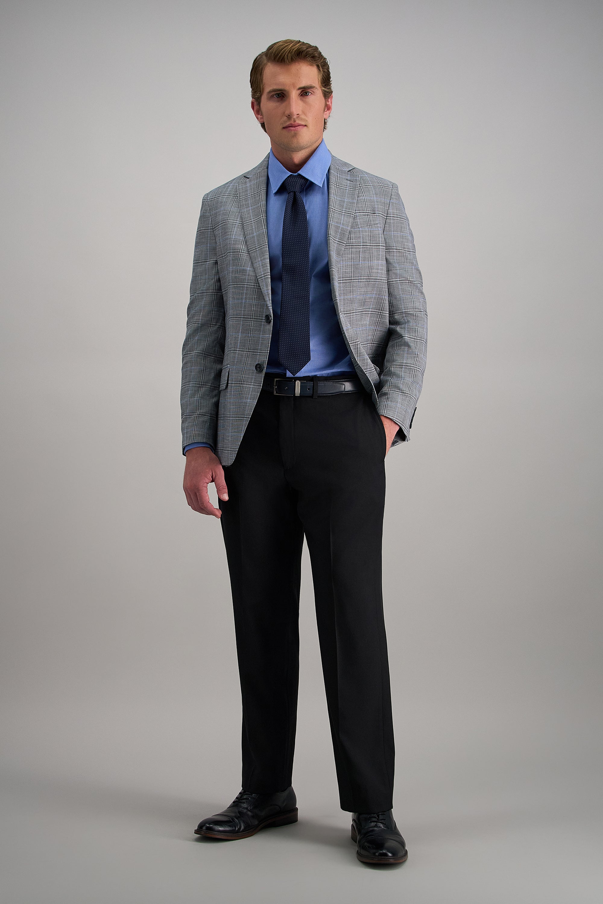 E-CLO™ Stria Dress Pant - Haggar.com