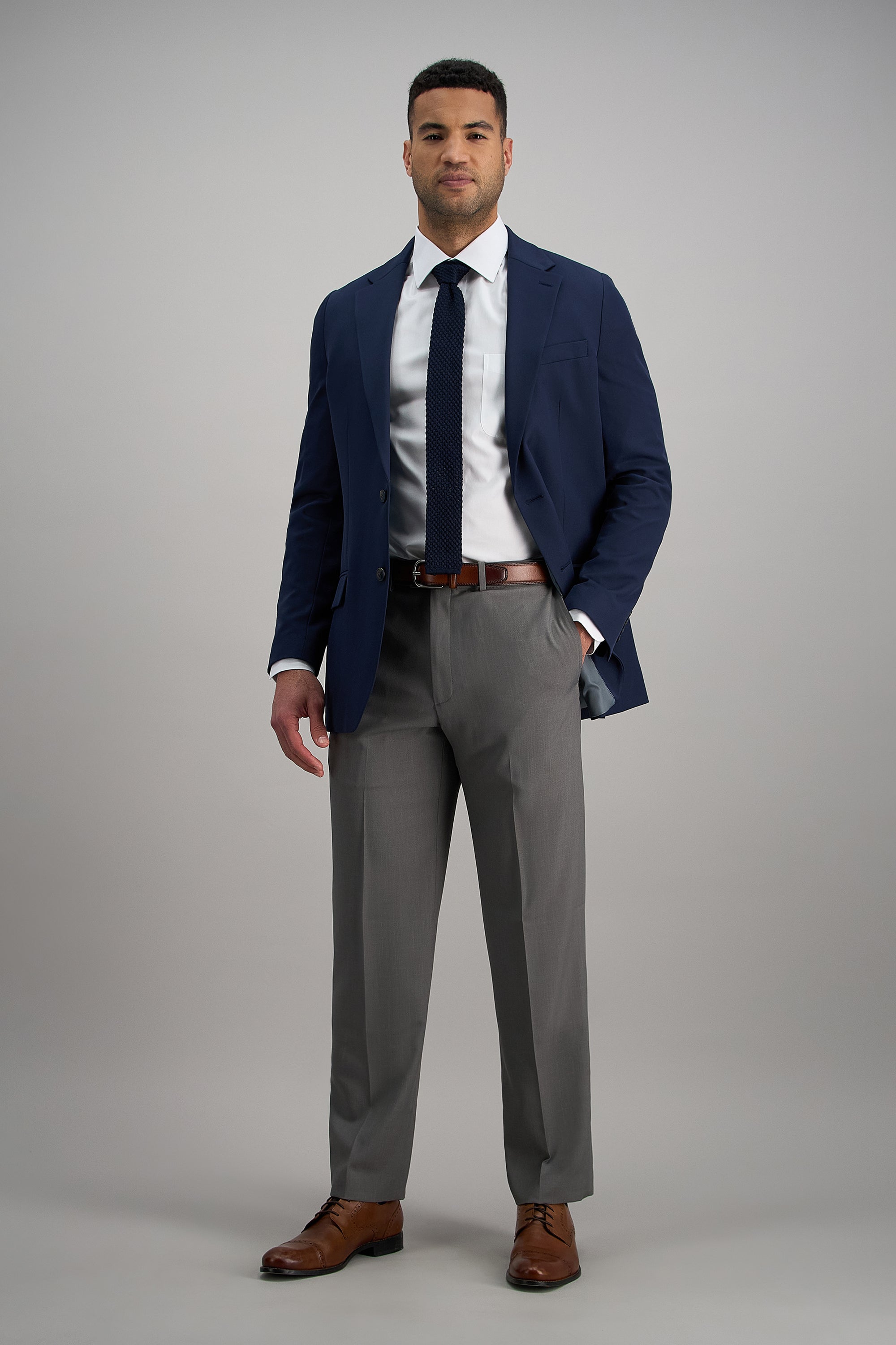 E-CLO™ Stria Dress Pant - Haggar.com
