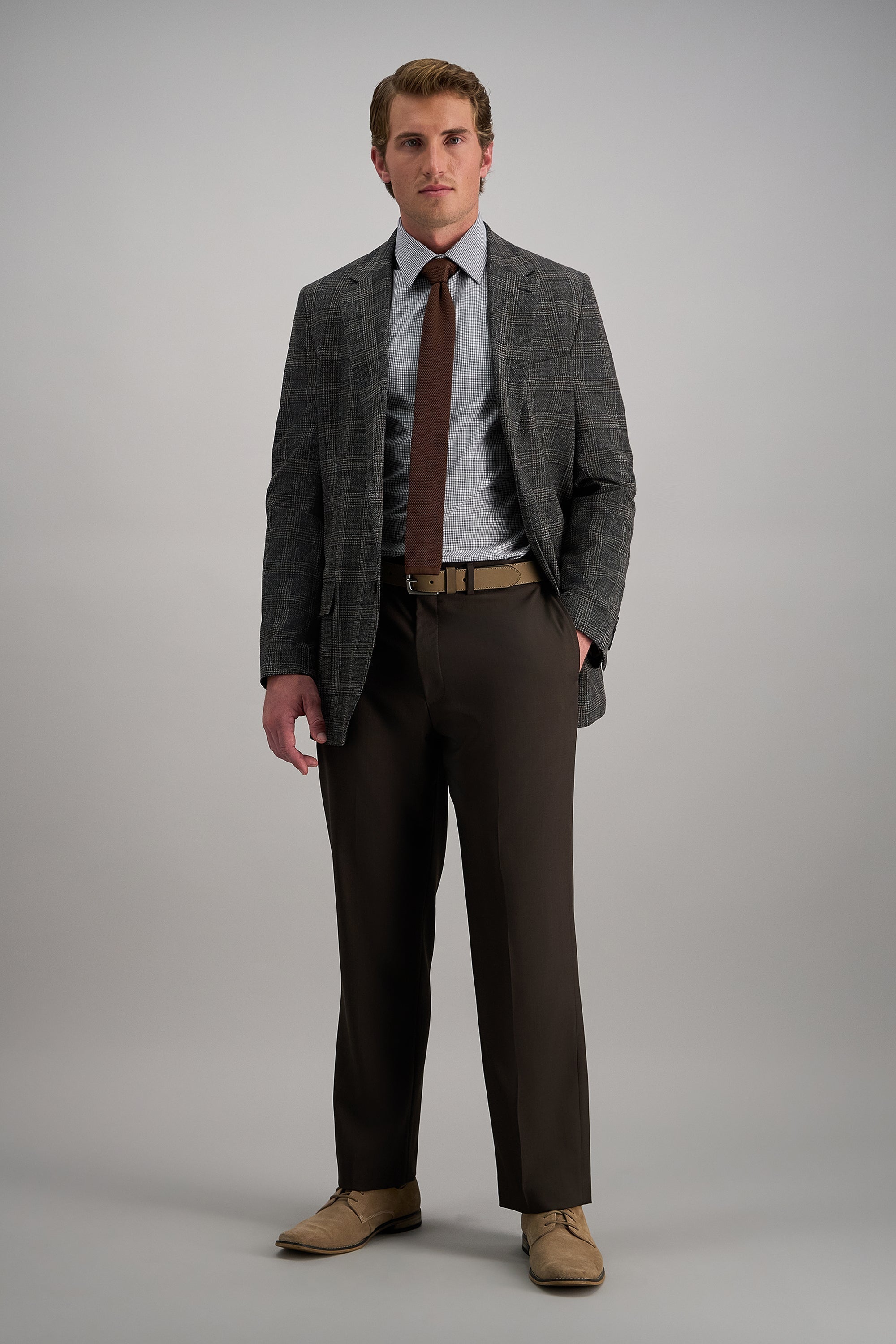 E-CLO™ Stria Dress Pant - Haggar.com