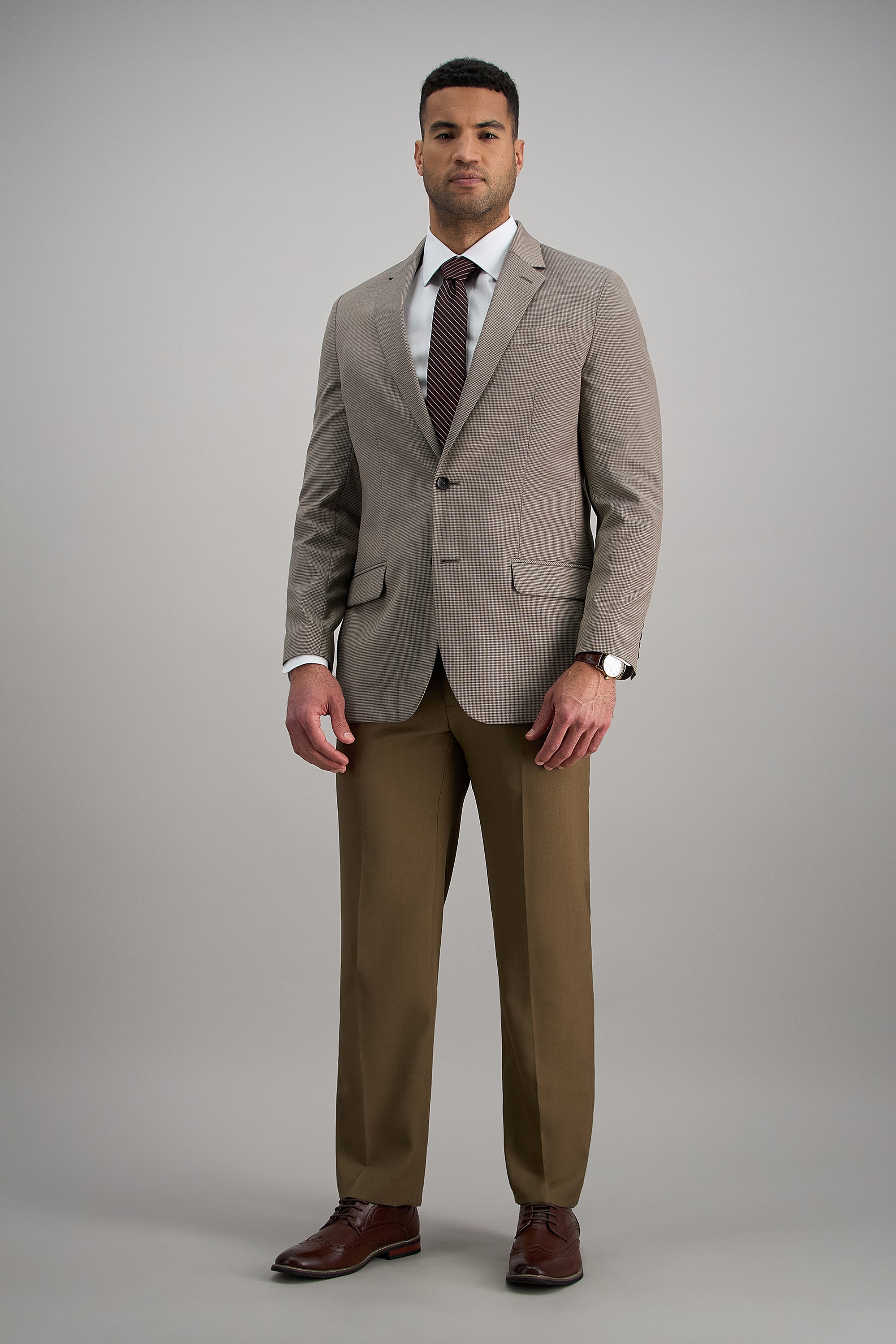 E-CLO™ Stria Dress Pant - Haggar.com
