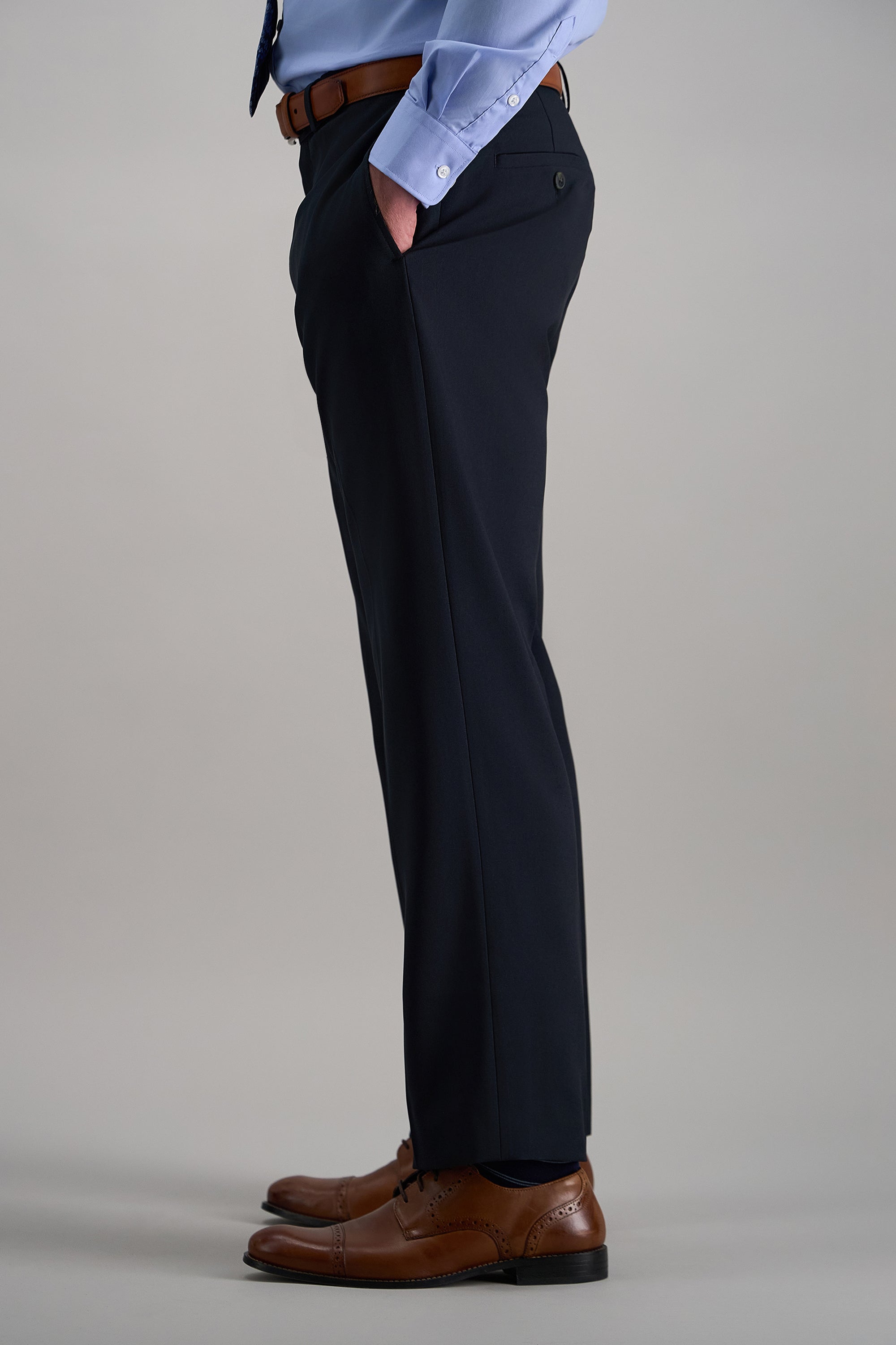 E-CLO™ Stria Dress Pant - Haggar.com
