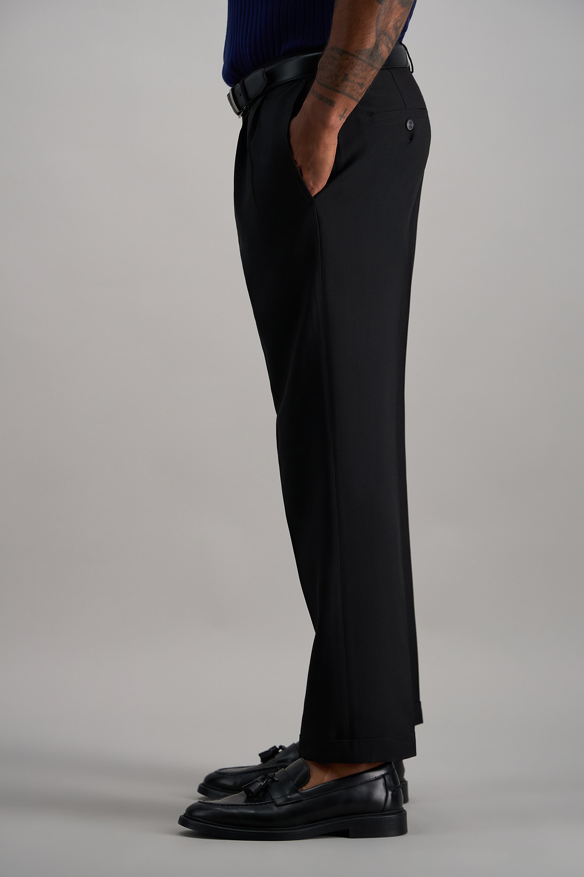 E-CLO™ Stria Dress Pant - Haggar.com