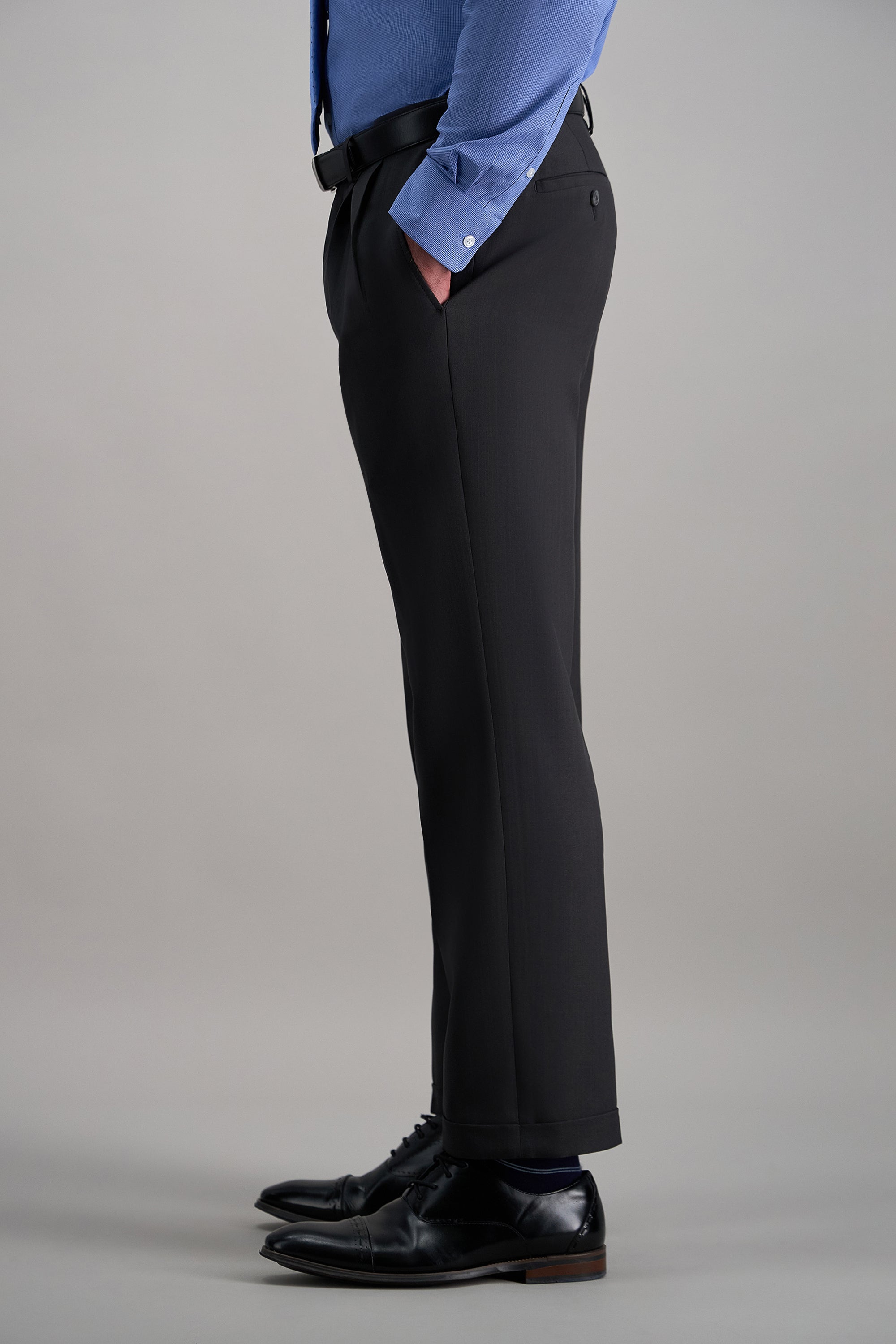 E-CLO™ Stria Dress Pant - Haggar.com