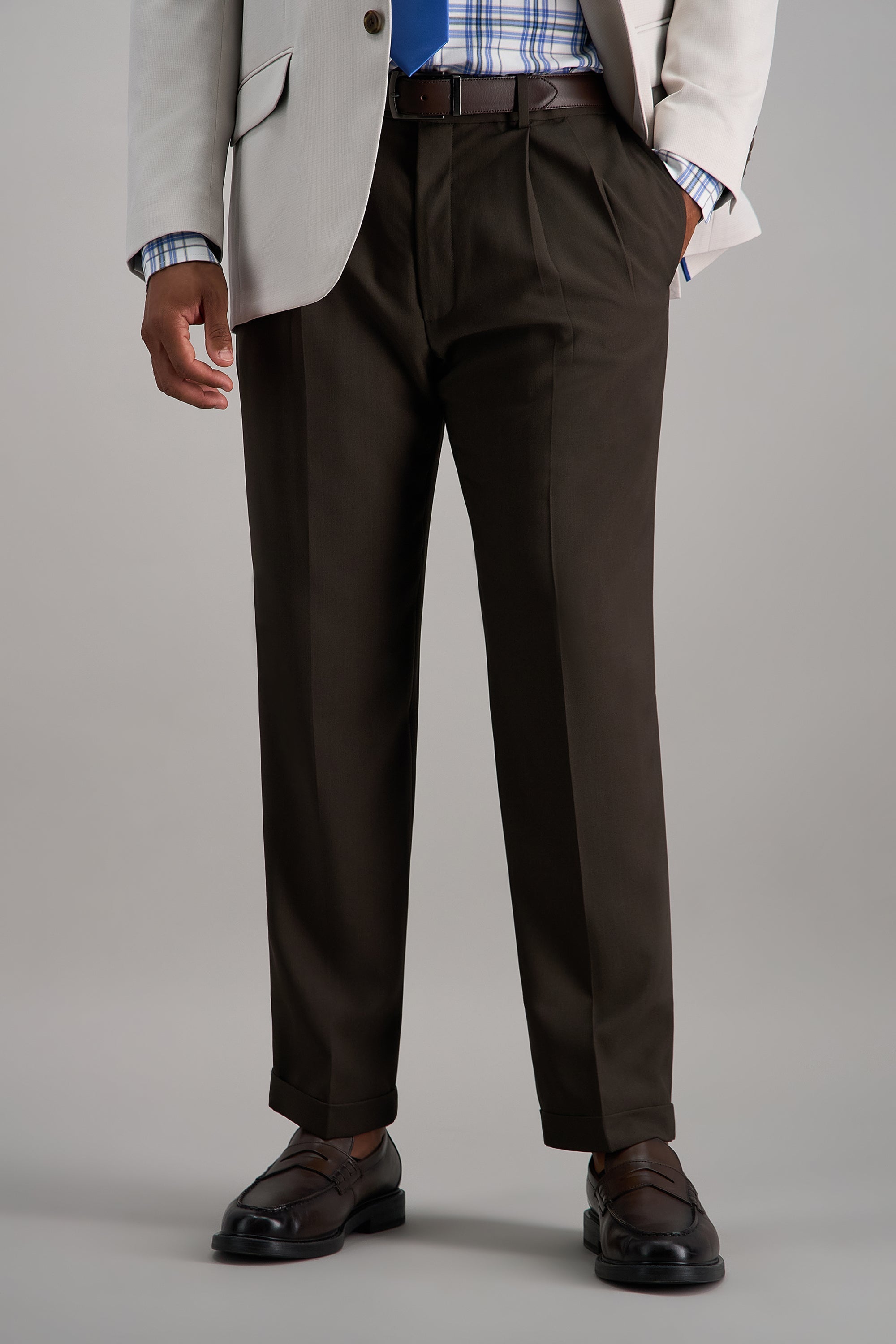 E-CLO™ Stria Dress Pant - Haggar.com