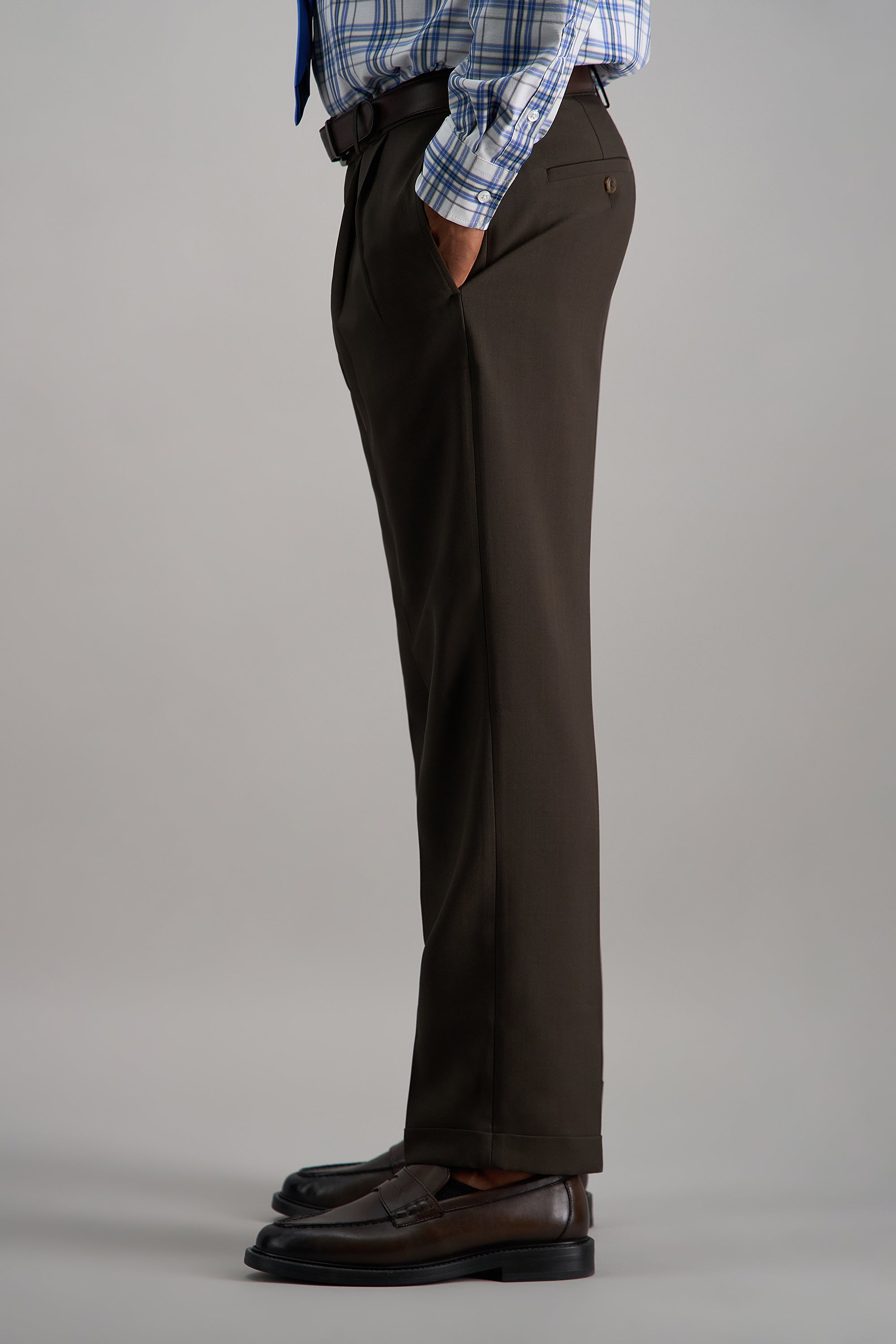 E-CLO™ Stria Dress Pant - Haggar.com