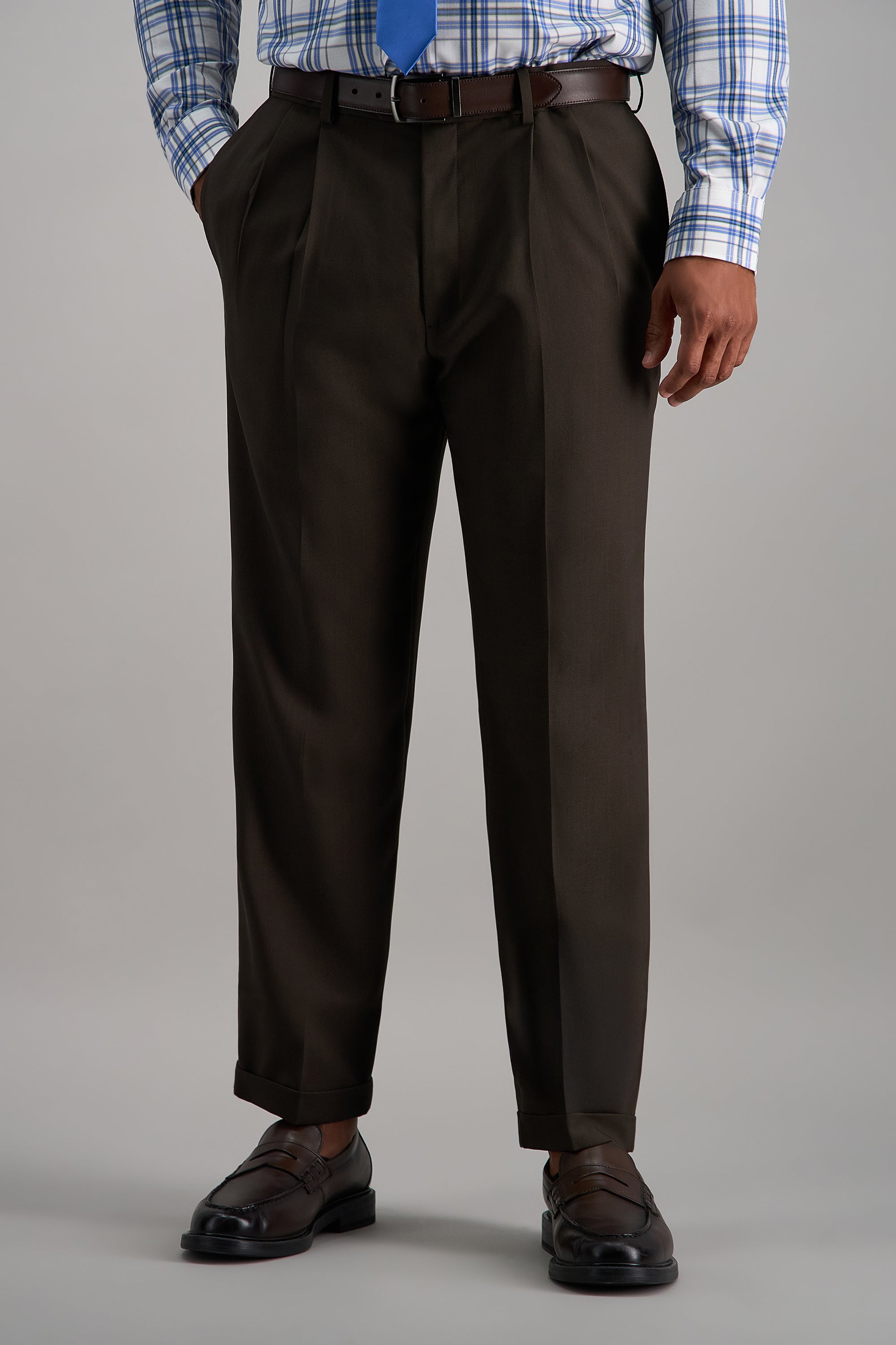 E-CLO™ Stria Dress Pant - Haggar.com